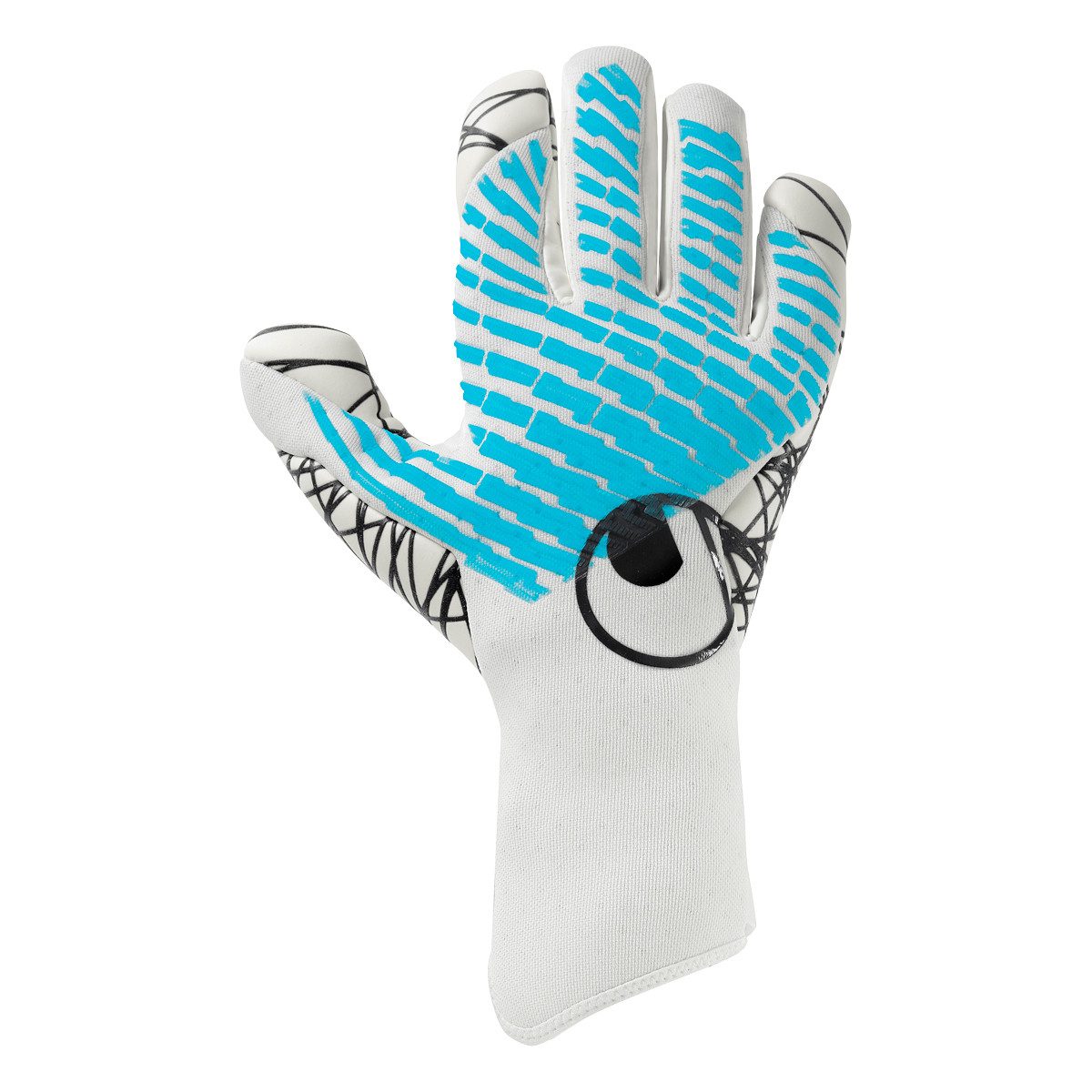 uhlsport Torwarthandschuhe Torwarthandschuhe FM Cybertec Ultragrip (Paar, 1-St., mit Verschluss)