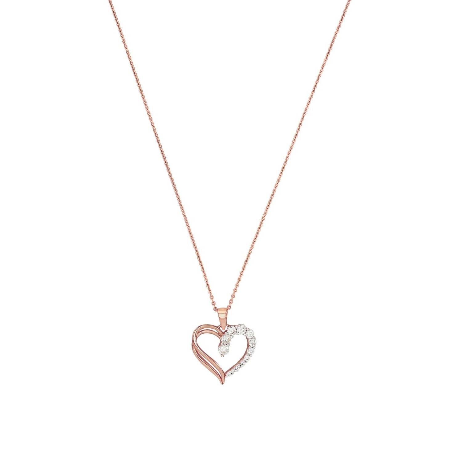 Amor Silberkette Amor Kette mit Anhänger (Kette mit Anhänger, 2-tlg., Kette günstig online kaufen