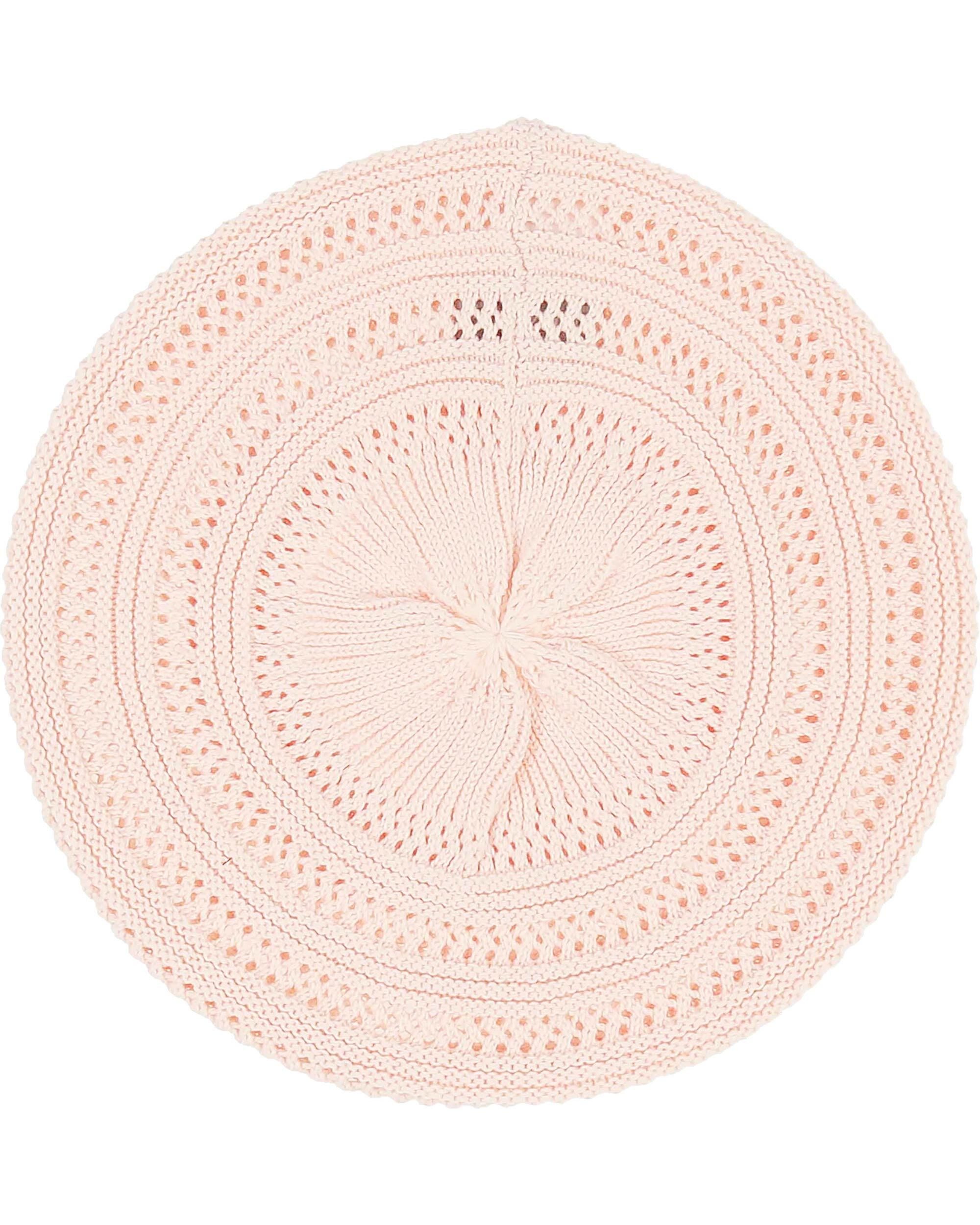 Loevenich Baskenmütze Loevenich Béret mit süßem Loch-Muster (keine) keine