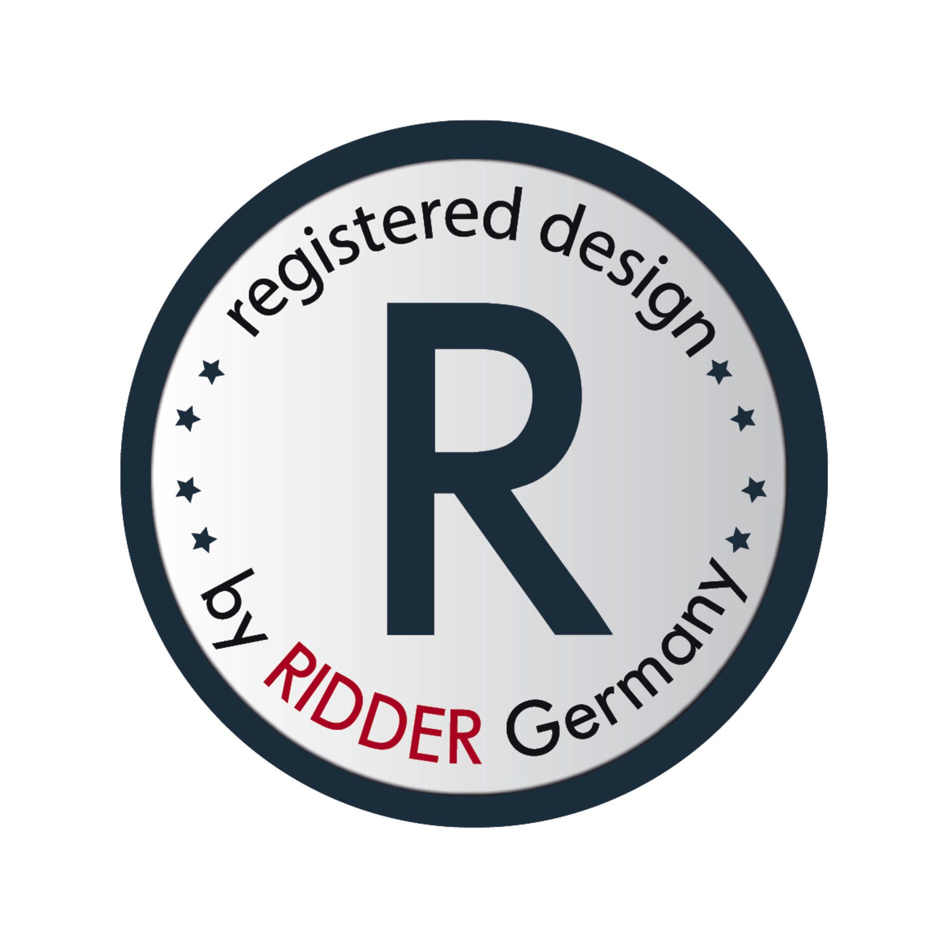 Ridder Haltegriff Ken chromfarben, schwarz