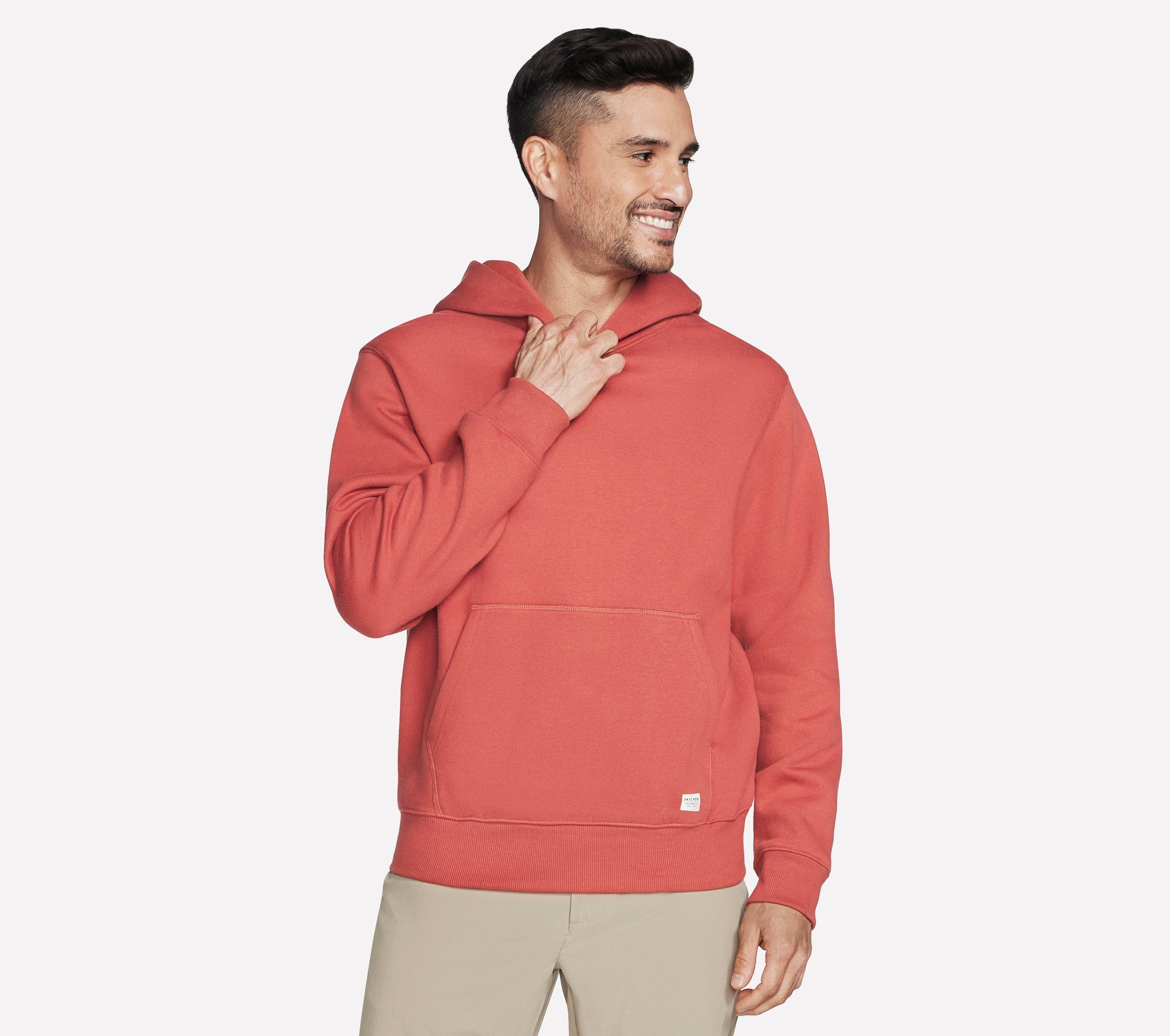 Skechers Kapuzensweatshirt aus Baumwolle und Polyester, erhältlich in den Größen S bis XXXL