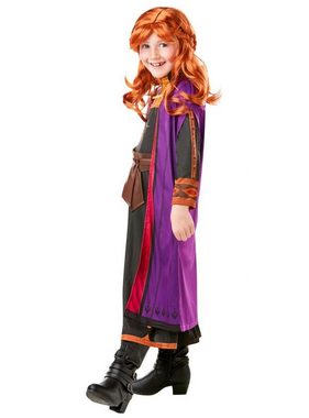 Rubie´s Kostüm-Perücke Die Eiskönigin 2 Anna Kinderperücke, Rote Langhaarperücke von Elsas Schwester aus 'Frozen 2'