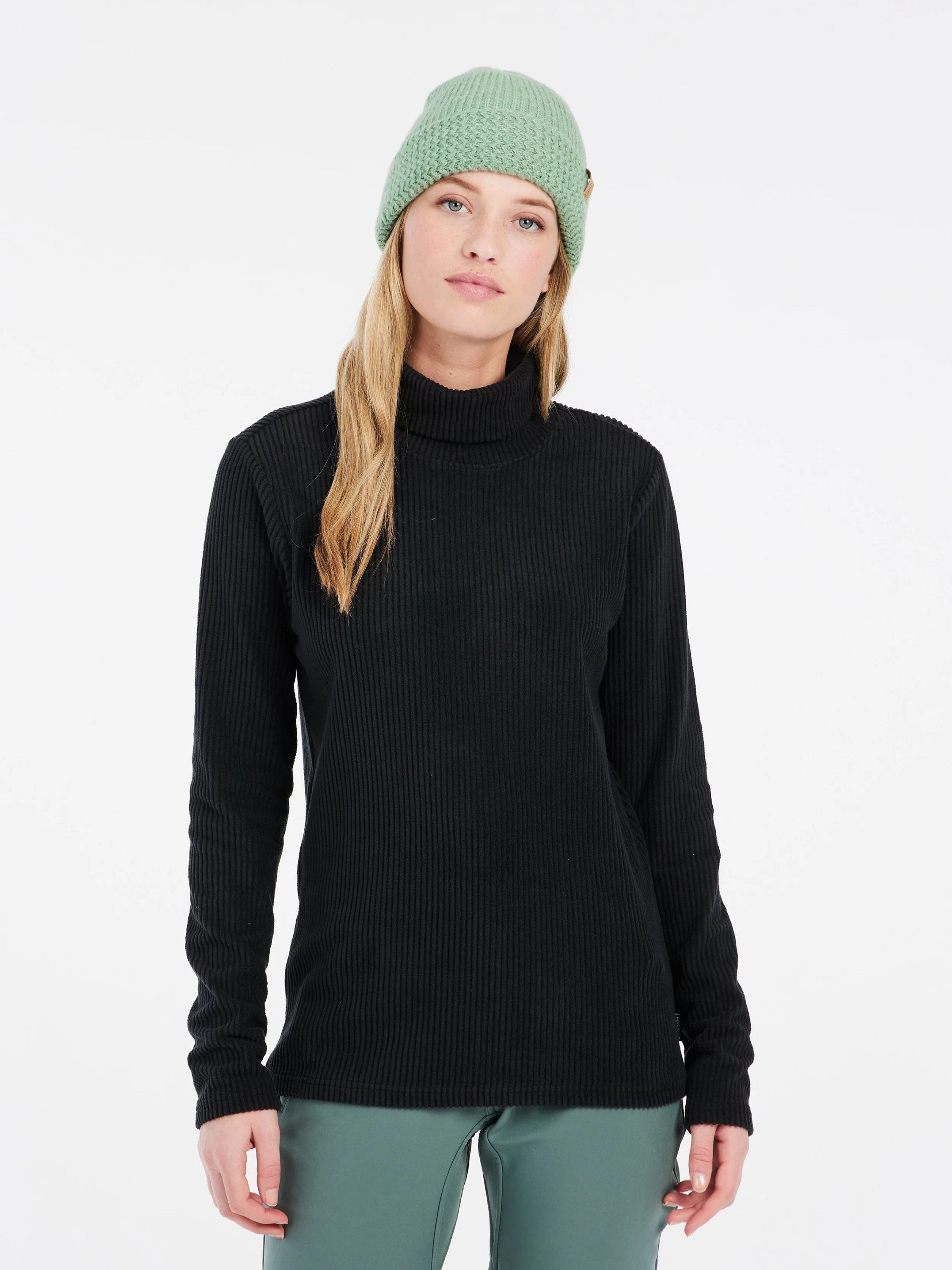 Protest Stehkragenpullover PRTPEARLA active top True Black