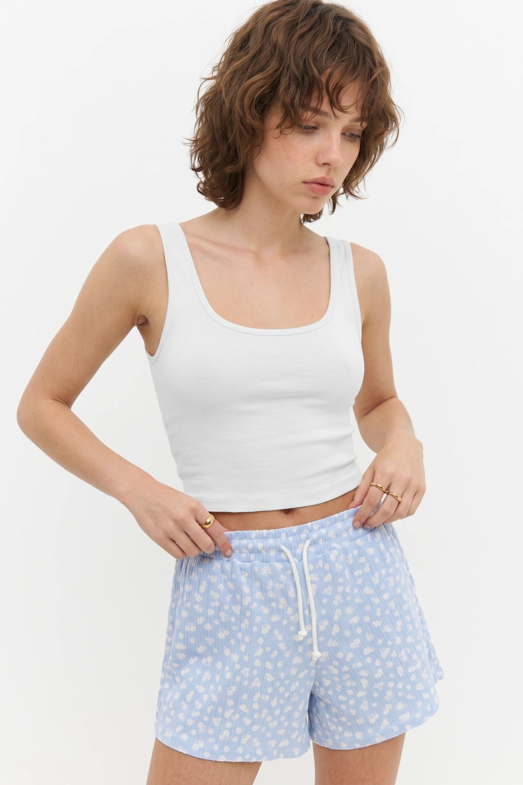 Alexa Dash Shorts Elastische Mini Komfort Shorts