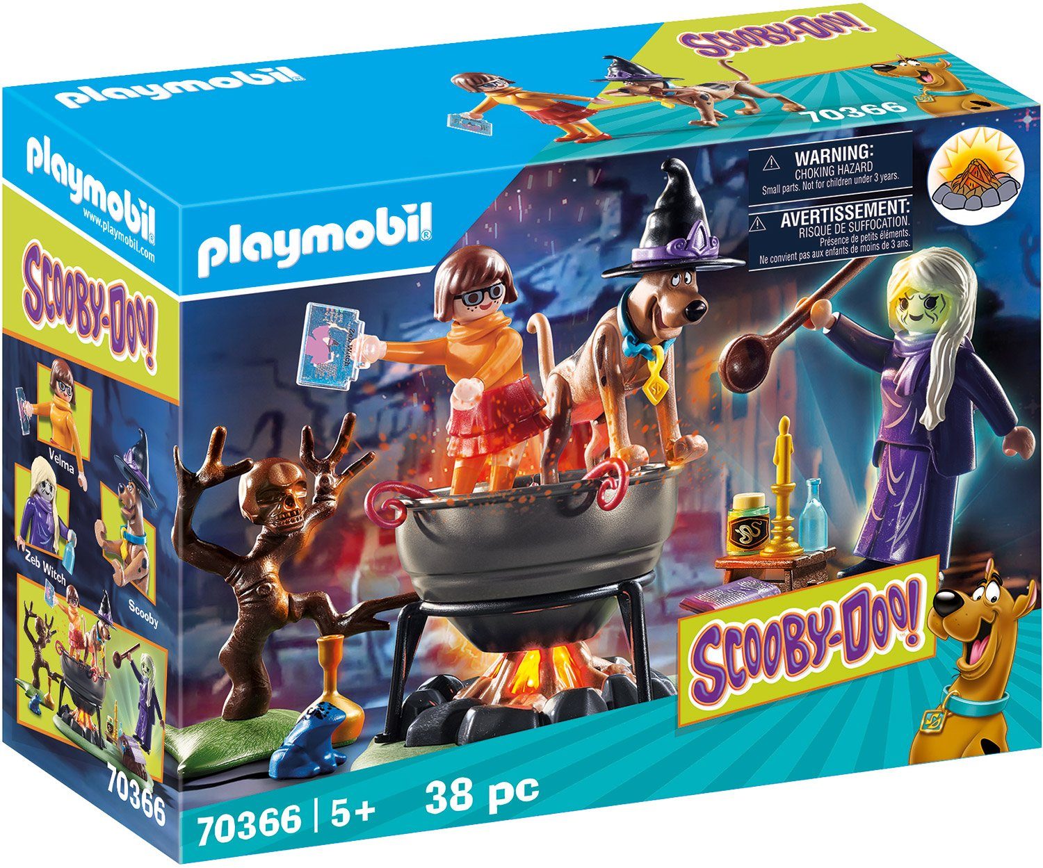 Image of Playmobil® Konstruktions-Spielset »SCOOBY-DOO! Abenteuer im Hexenkessel (70366), SCOOBY-DOO!«, ; Made in Germany