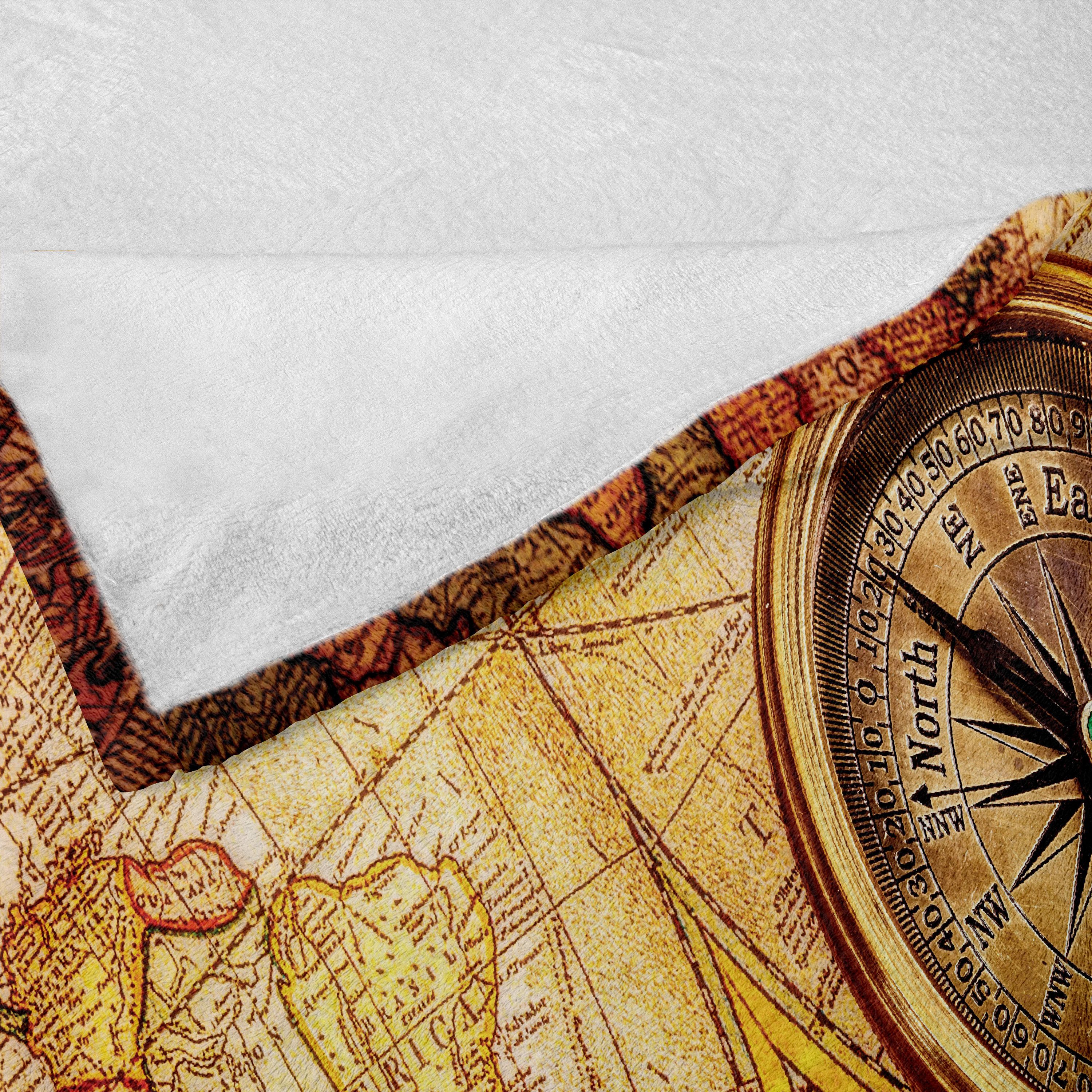 Wohndecke Gemütlicher Plüsch für den Innen- und Außenbereich, Abakuhaus, Geschichte Welts-Karte