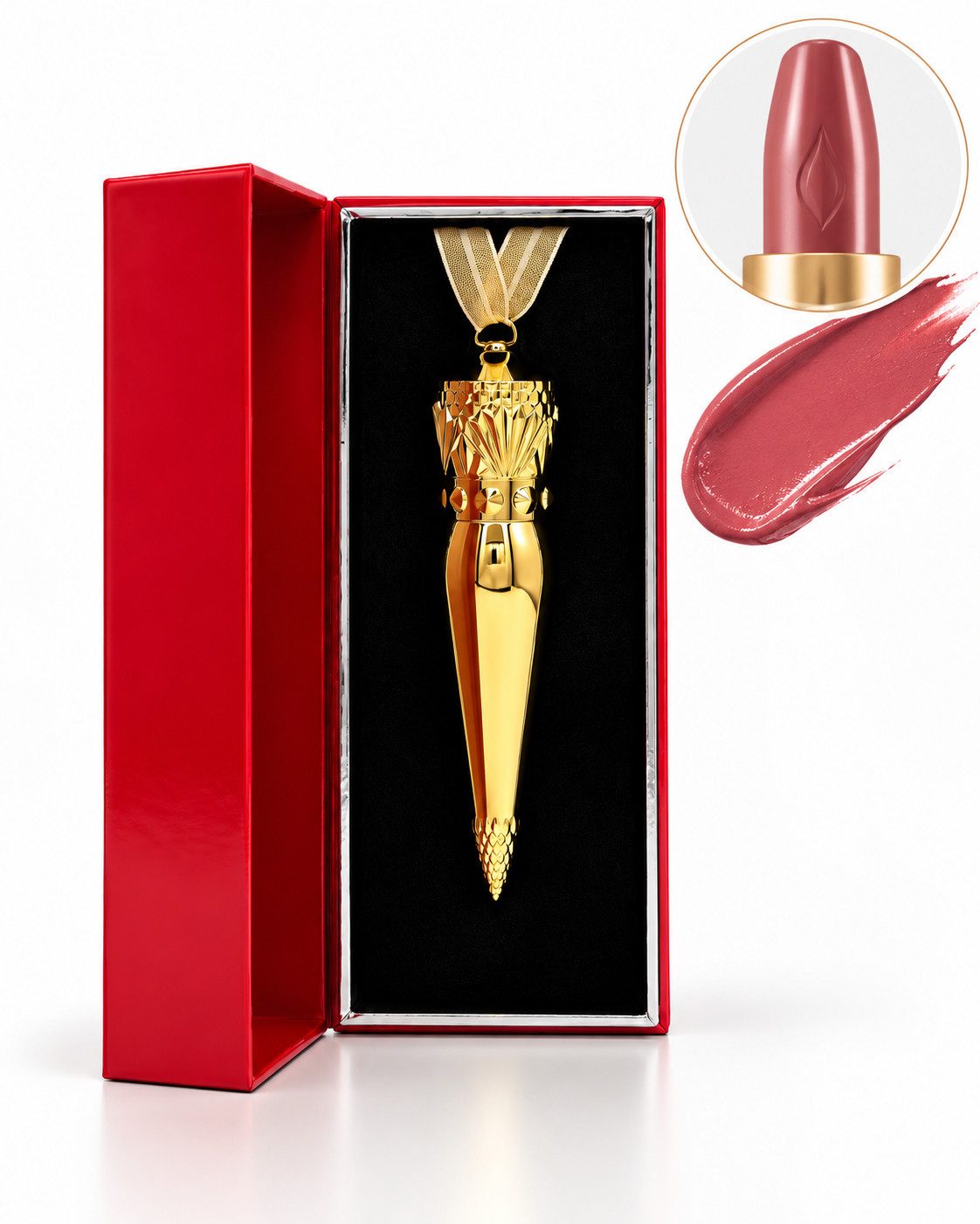 CHRISTIAN LOUBOUTIN Lippenstift Silky Satin Lip Colour 3,8 g - Belly Bloom 011