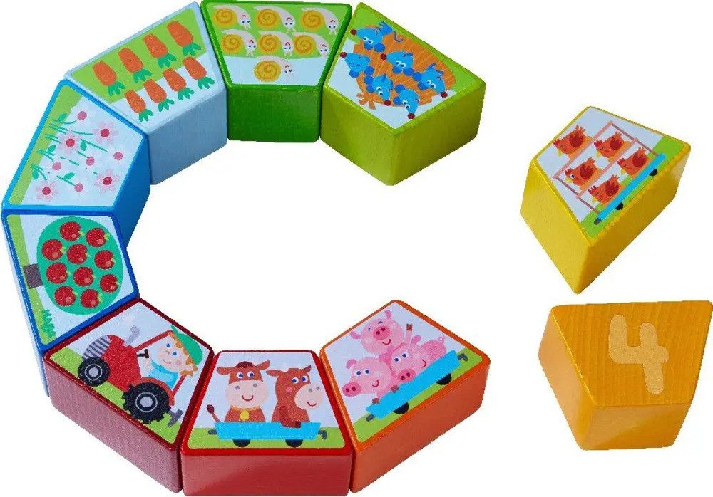 Haba Spiel HABA Legespiel Zahlen-Bauernhof (Kinderspiel)