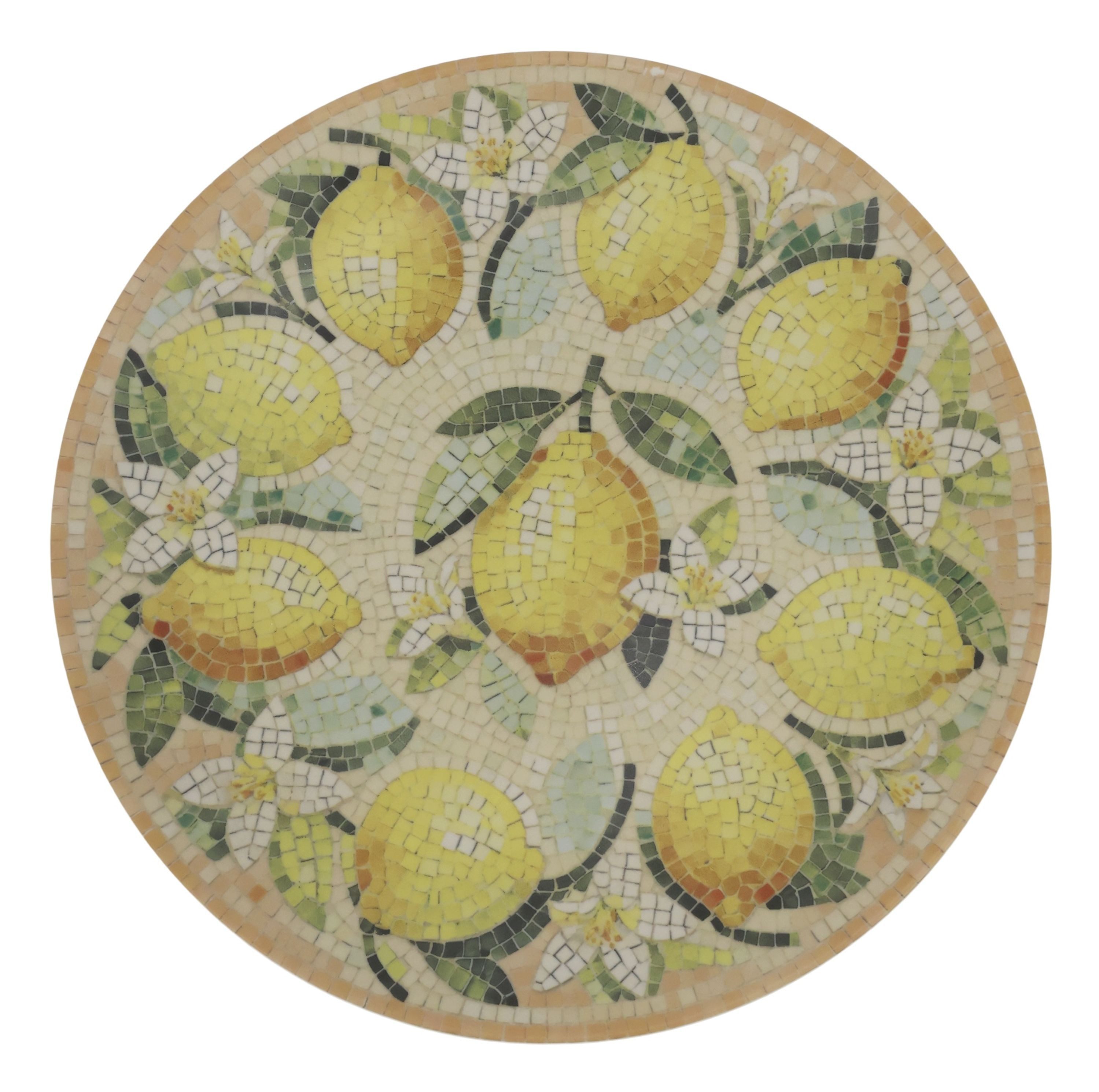 Chic Antique Teller Chic Antique - Teller Speiseteller D 27cm Keramik Mosaikoptik