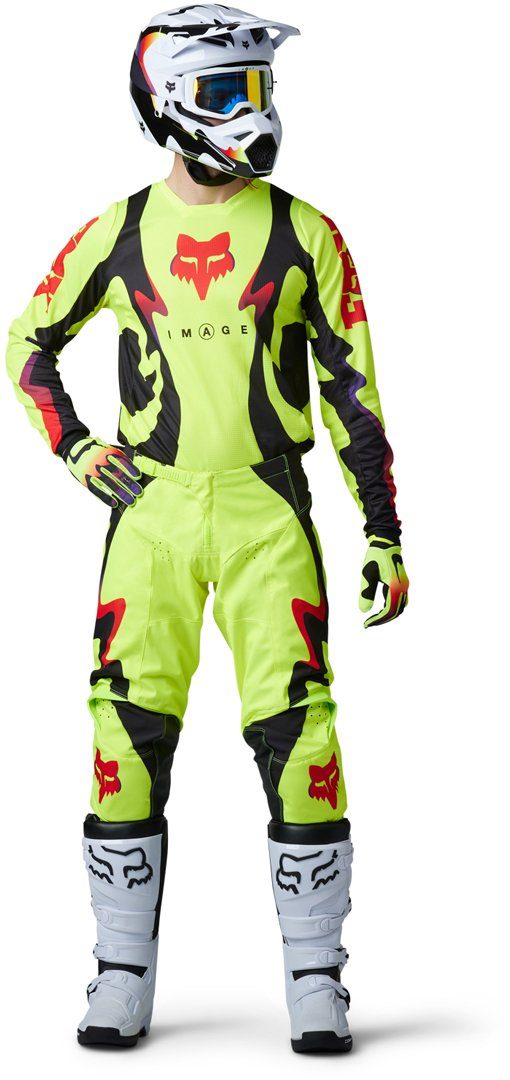 Motocross Yellow Kozmik Funktionsshirt Fox 180 Jersey