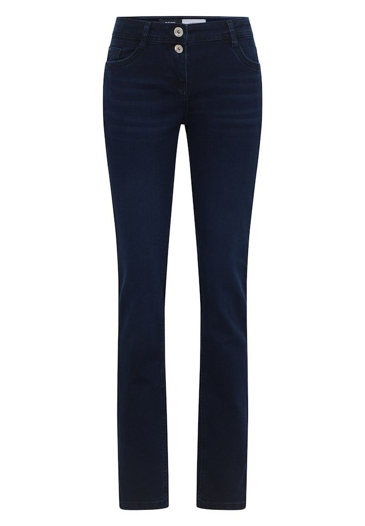 CECIL Bequeme Jeans Cecil / Da.Jeans / Style NOS Scarlett Blue Black günstig online kaufen