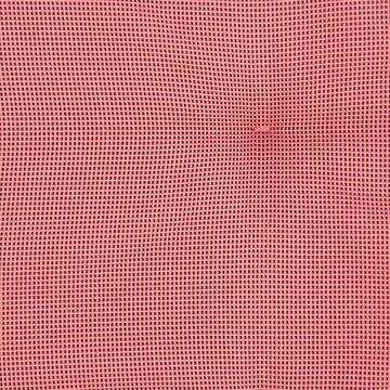 SCHÖNER LEBEN. Stuhlkissen Outdoor Stuhlkissen mit Bindebändern St. Maxime Struktur rosa 38x38cm