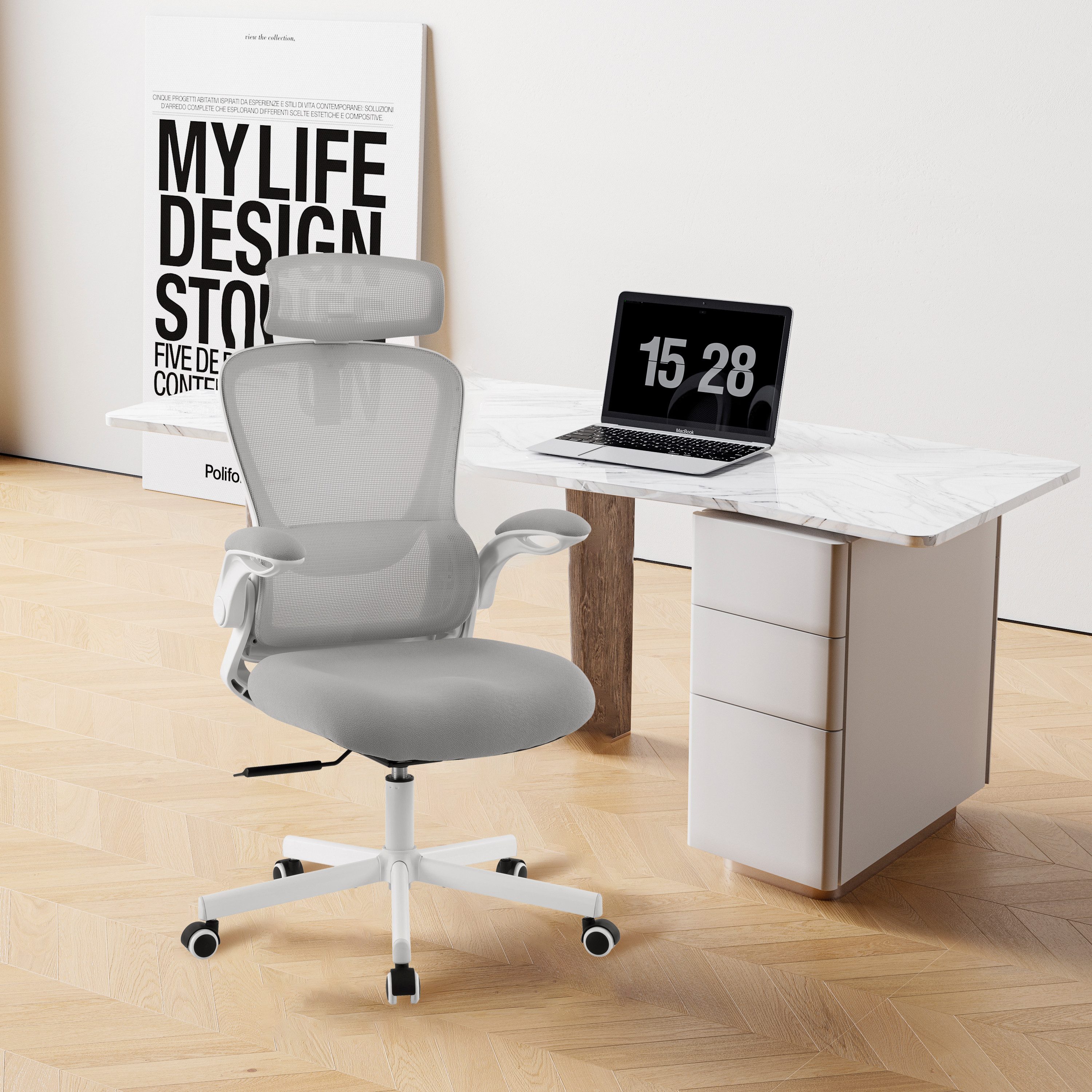 Places of Style Bürostuhl SACILE, mit günstig online kaufen