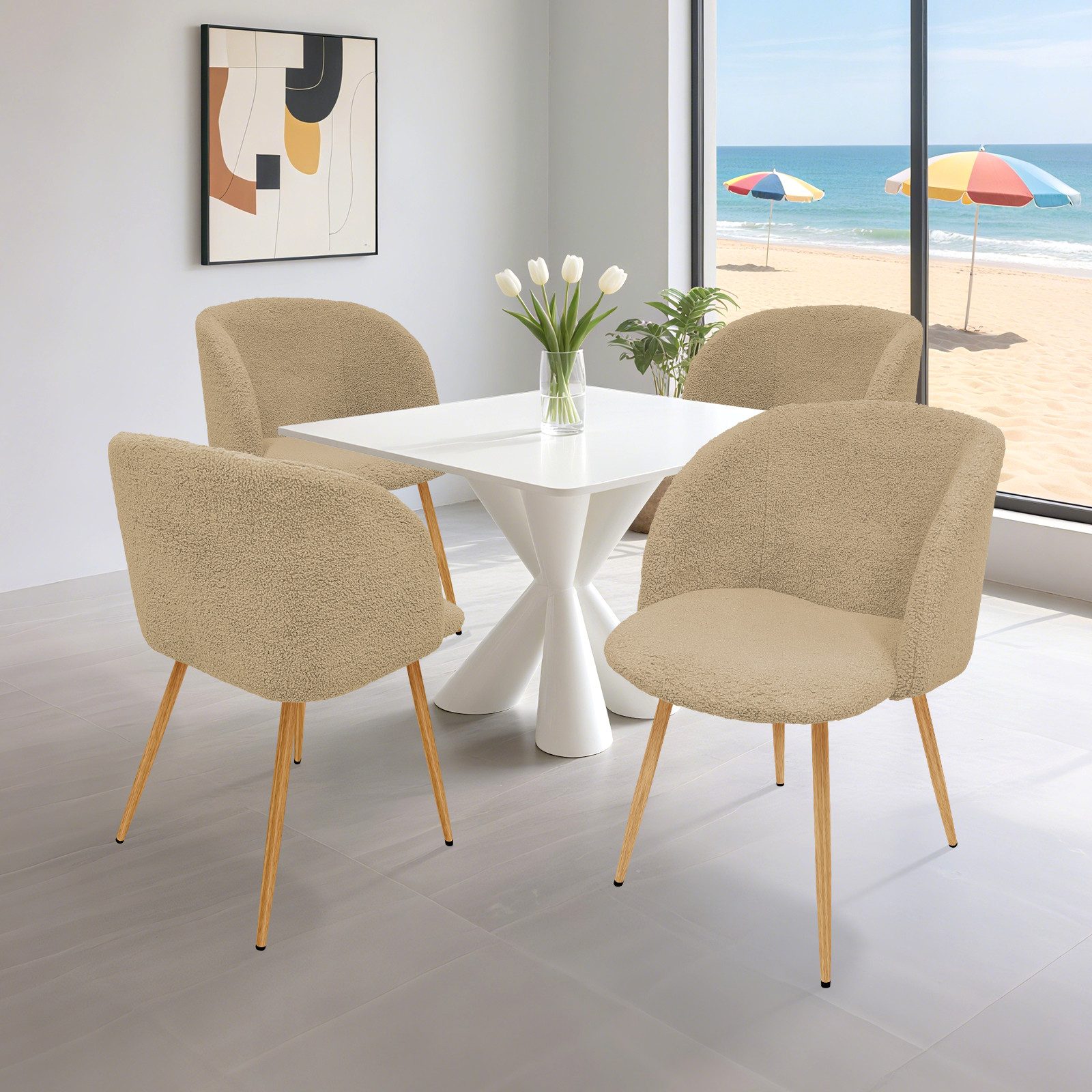 HOMELUX Polsterstuhl Esszimmerstuhl 2/4 Set, Küchenstuhl günstig online kaufen