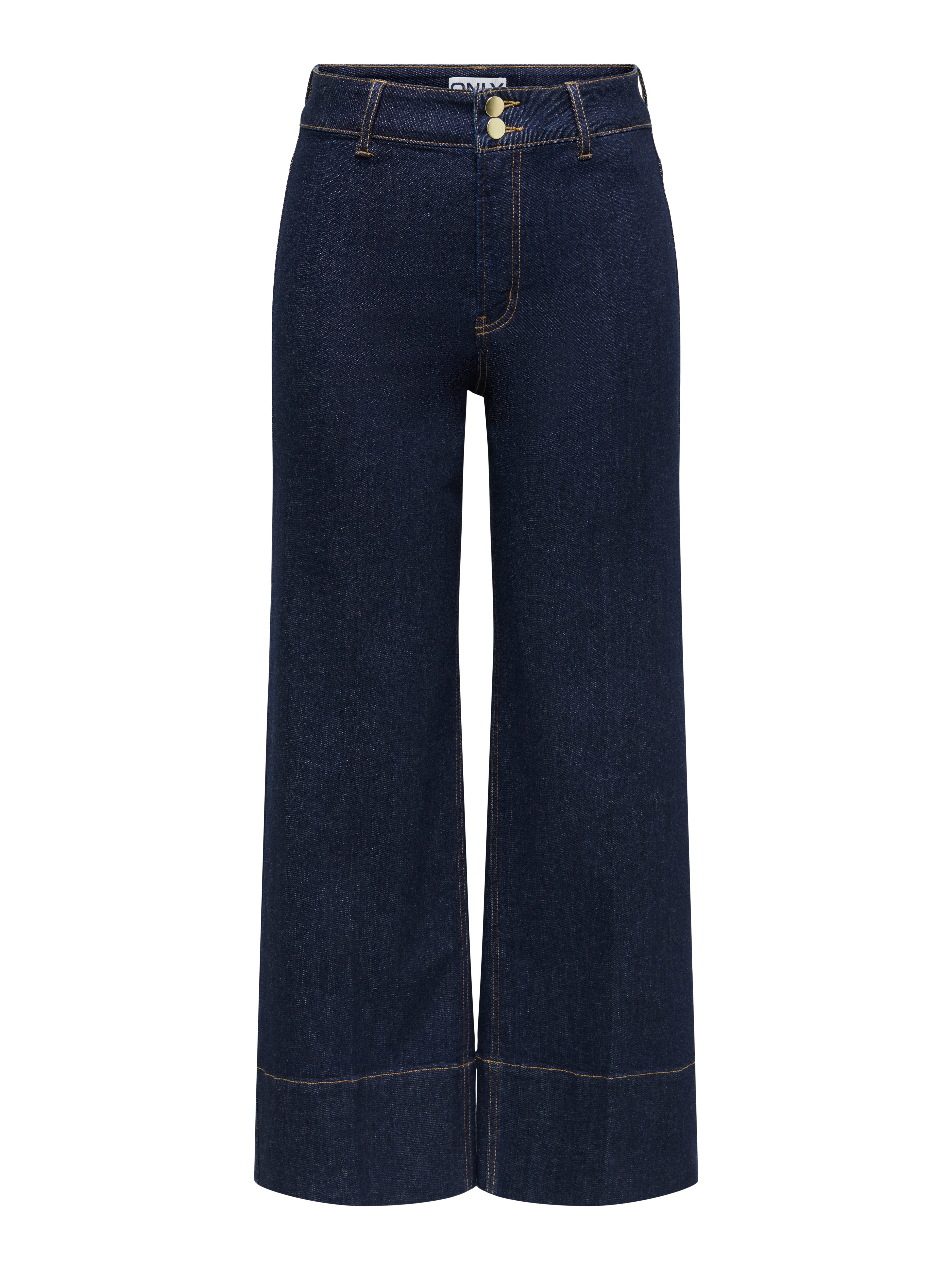 High-waist-Jeans ONLMADISON HW DO BT CRP WD DNM GUA85NOOS