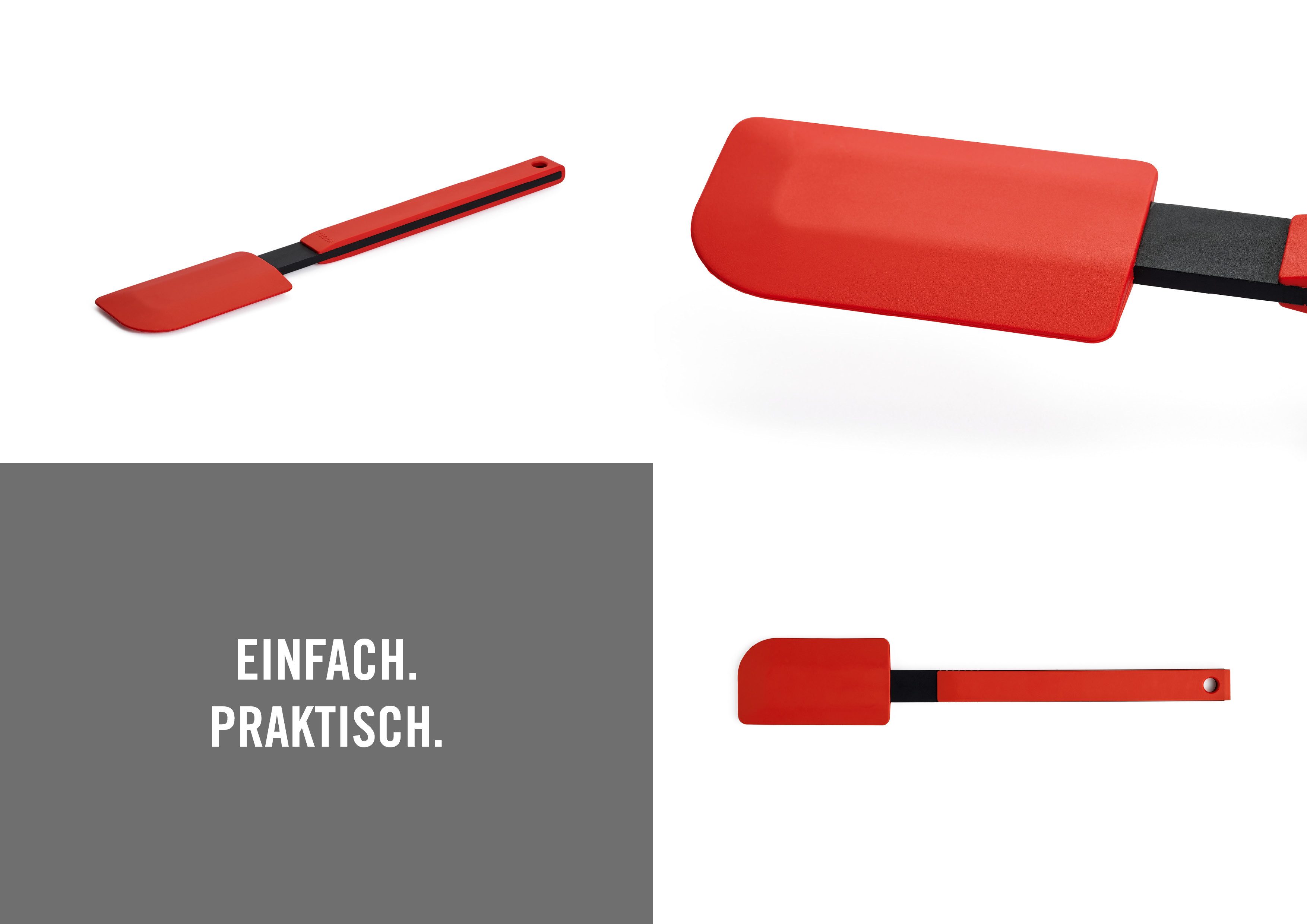 WOLL Teigschaber Cook it, aus hochwertigem Kunststoff und Silikon