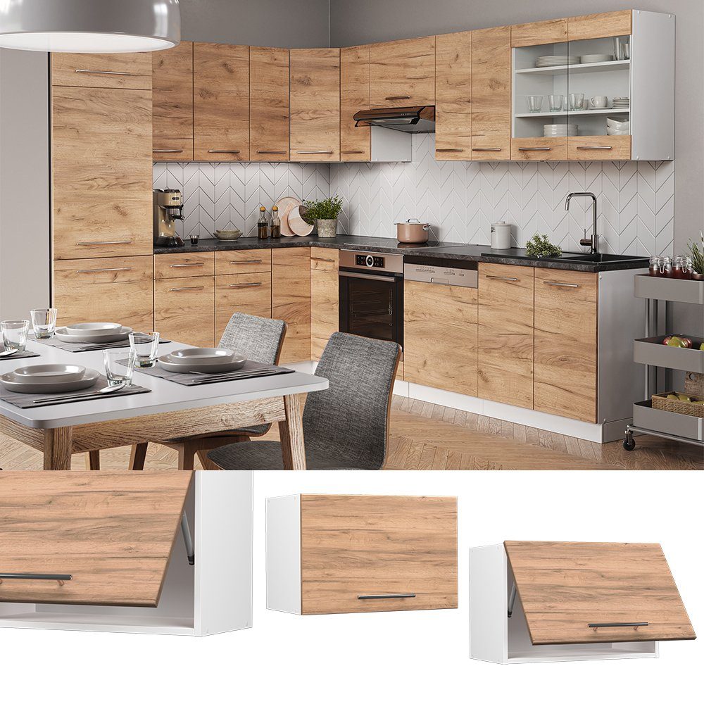 Vicco Hängeschrank Fame-Line, Goldkraft Eiche/Weiß, 60 günstig online kaufen