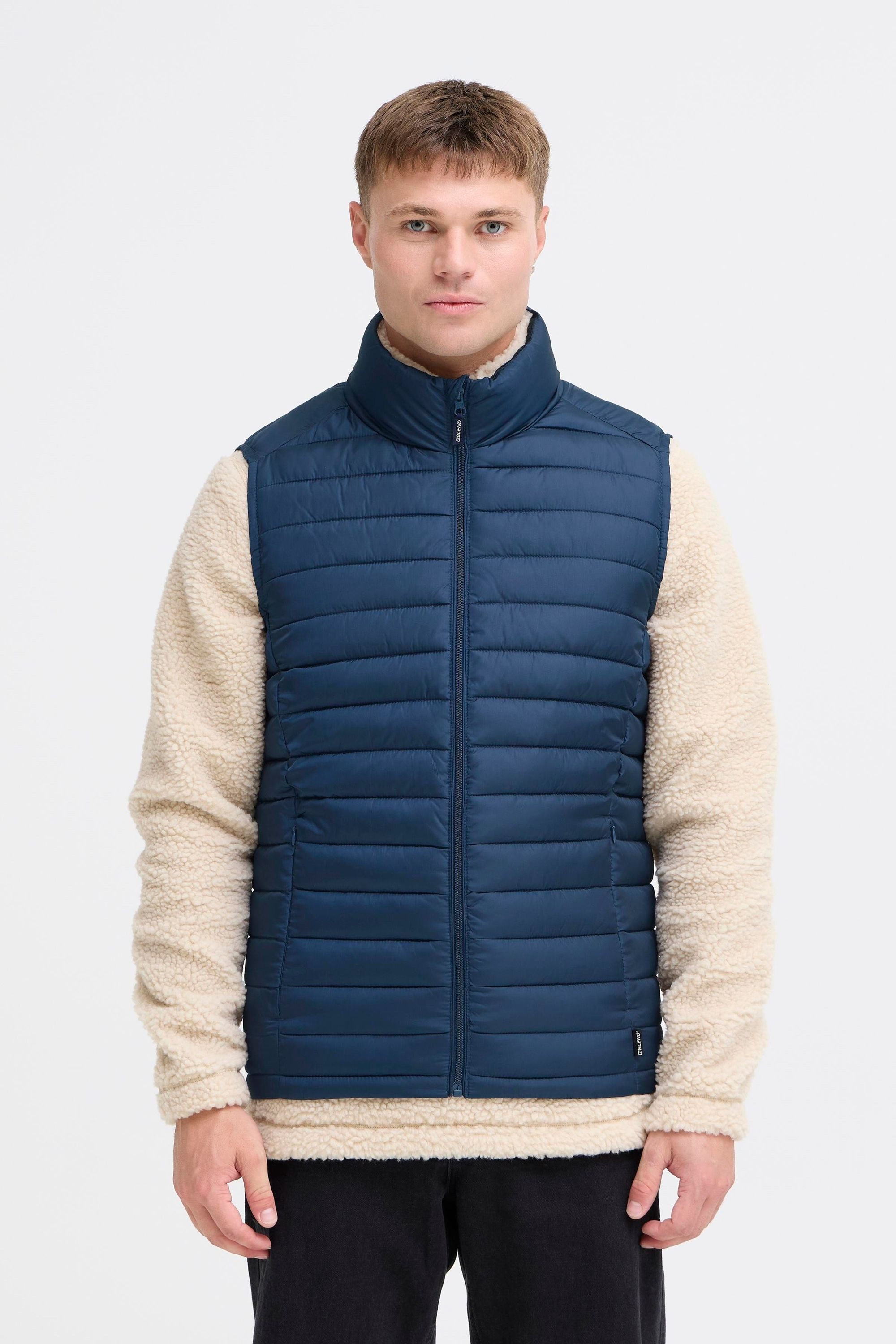 Blend Steppweste BHMRomic Stilvolle Basic Steppweste mit Taschen günstig online kaufen