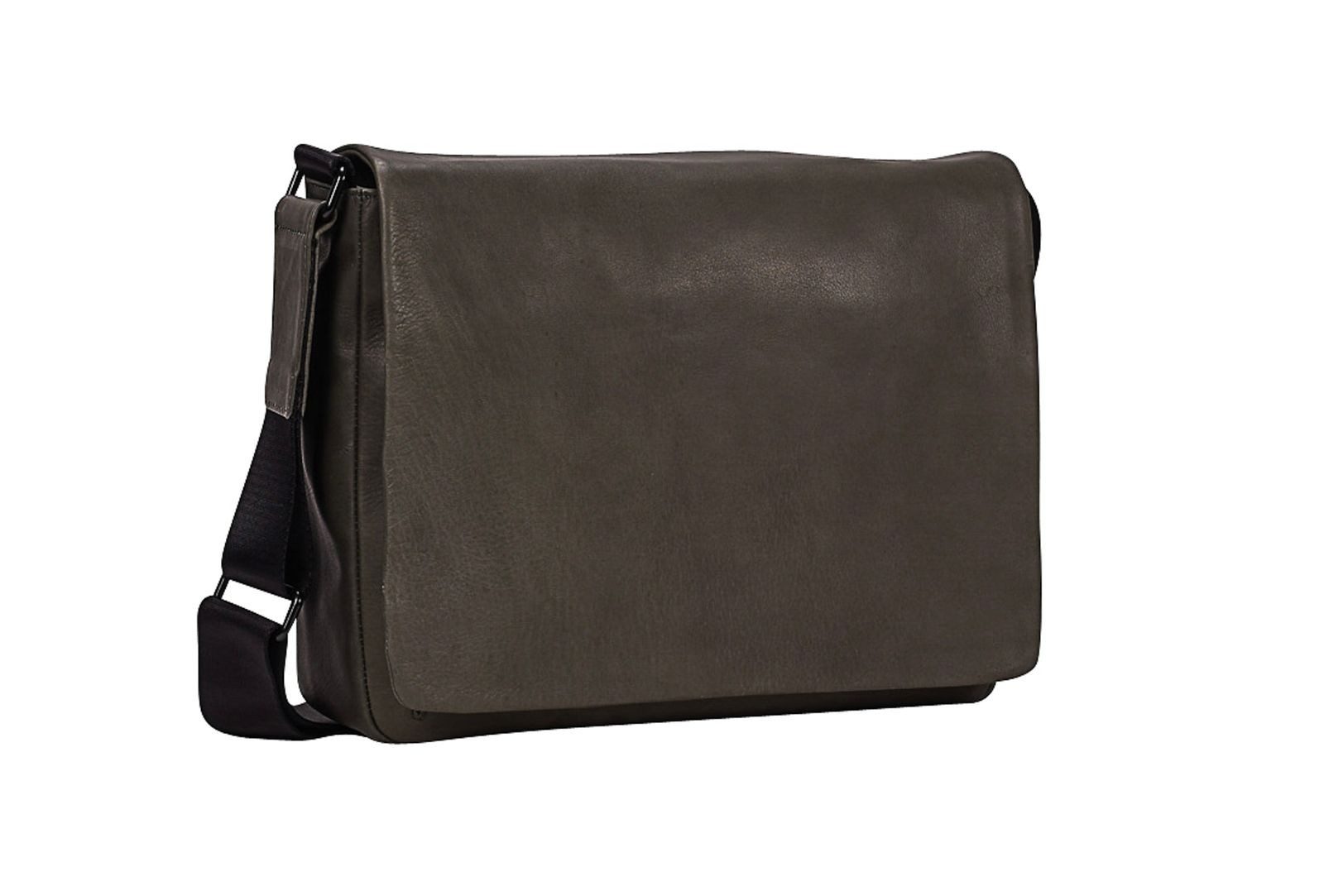 Leonhard Heyden Umhängetasche Messenger, aus echtem Rindsleder