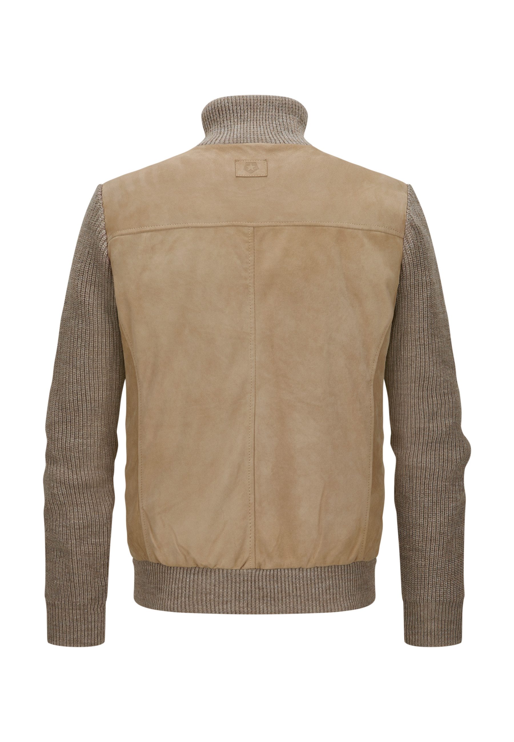 Milestone Lederjacke MSNicolas Herren Bikerjacke Jacke Leder lockere Passfo günstig online kaufen