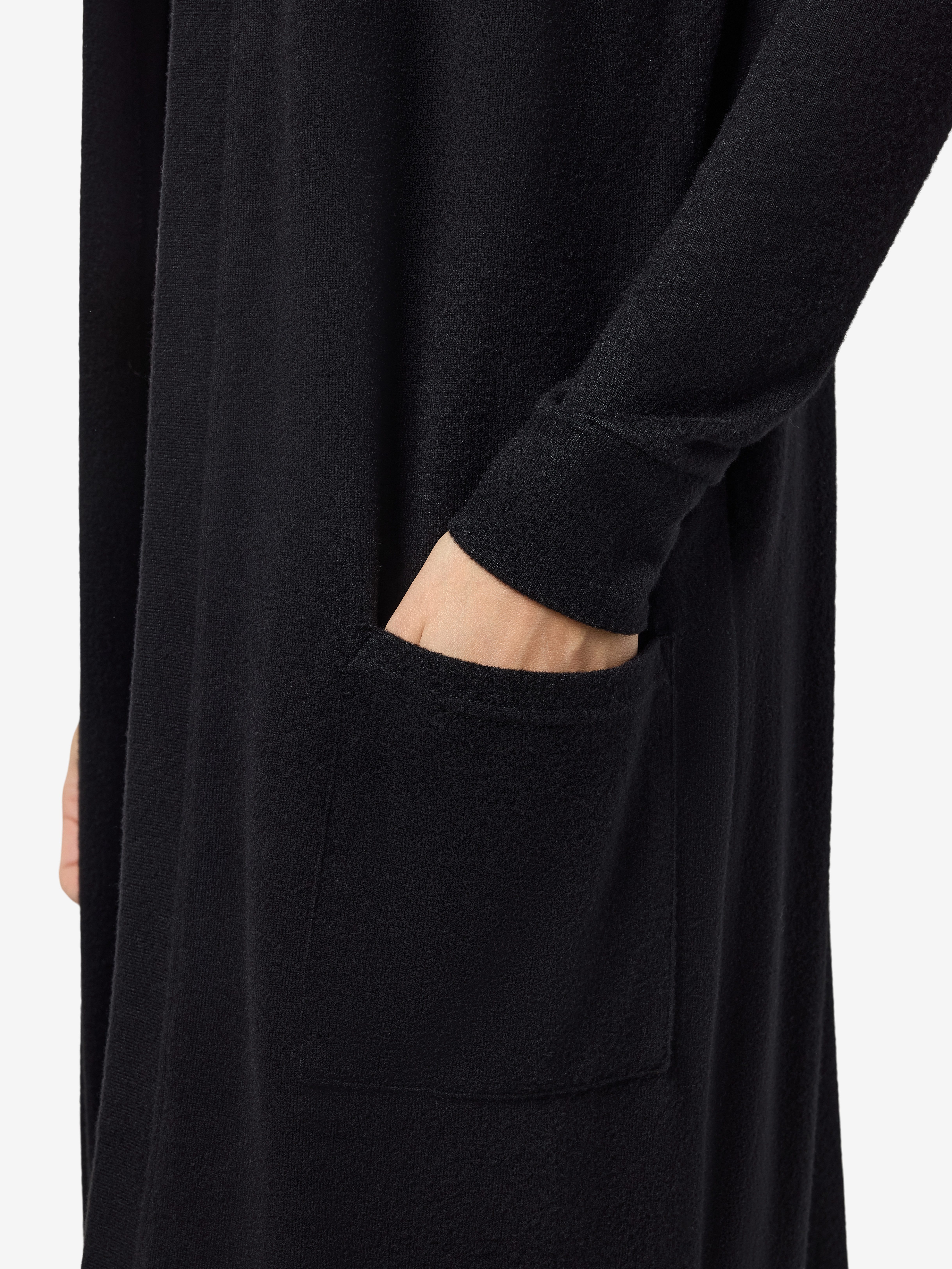 Noisy may Strickjacke NMCITY L/S LONG CARDIGAN NOOS Kunstfaser