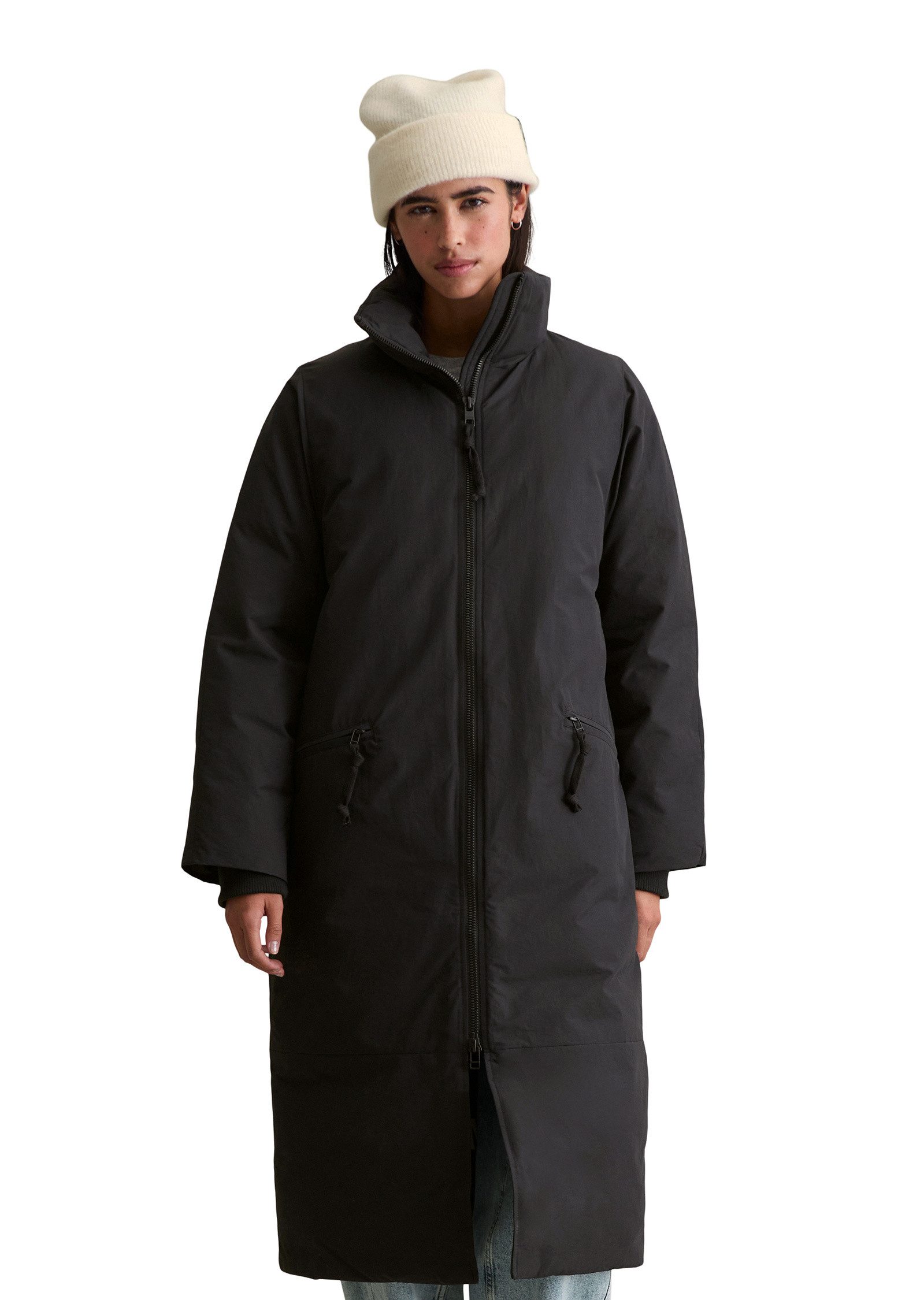 Marc O'Polo DENIM Steppmantel aus wasserabweisendem Polyester