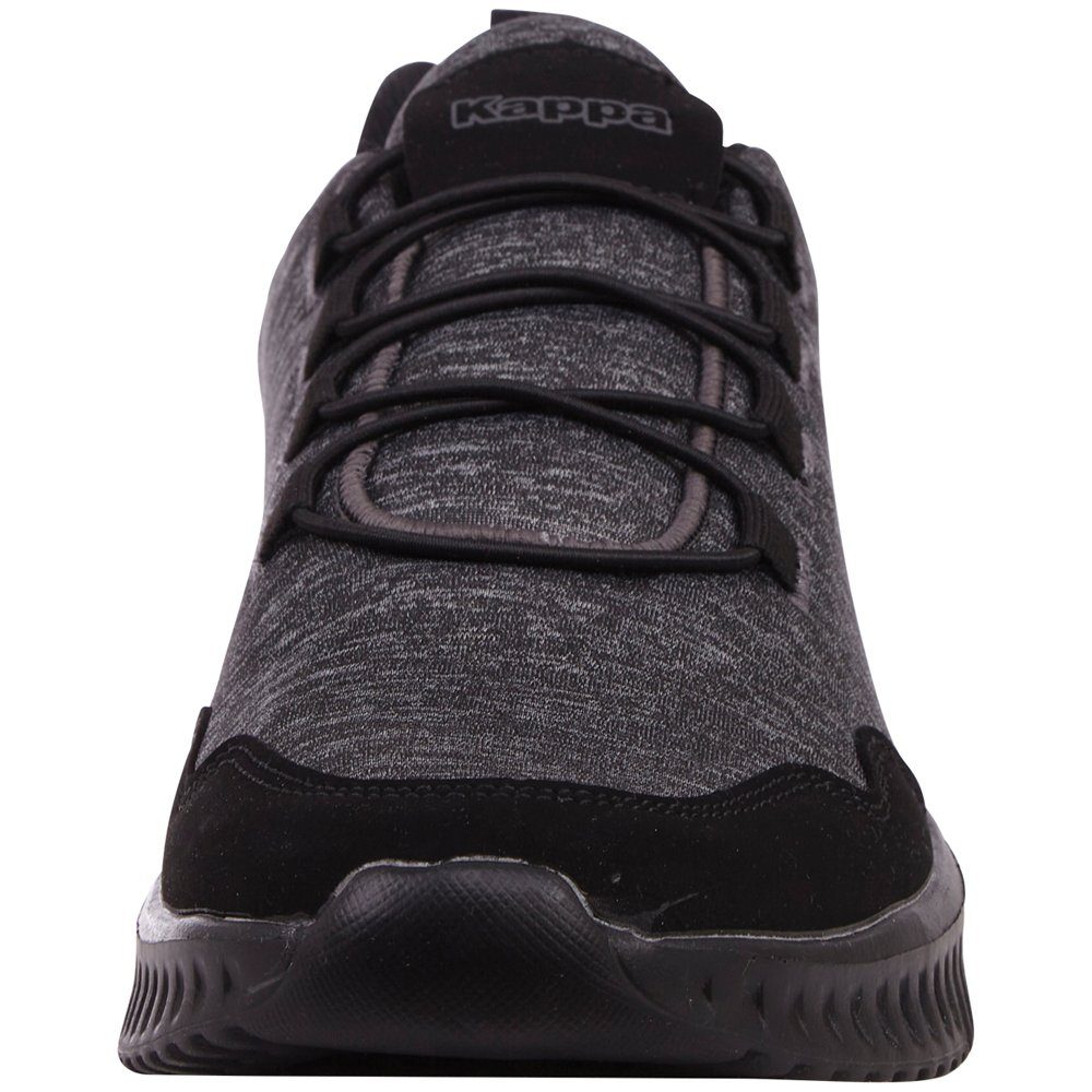 Kappa & extra leicht Sneaker bequem black-grey -