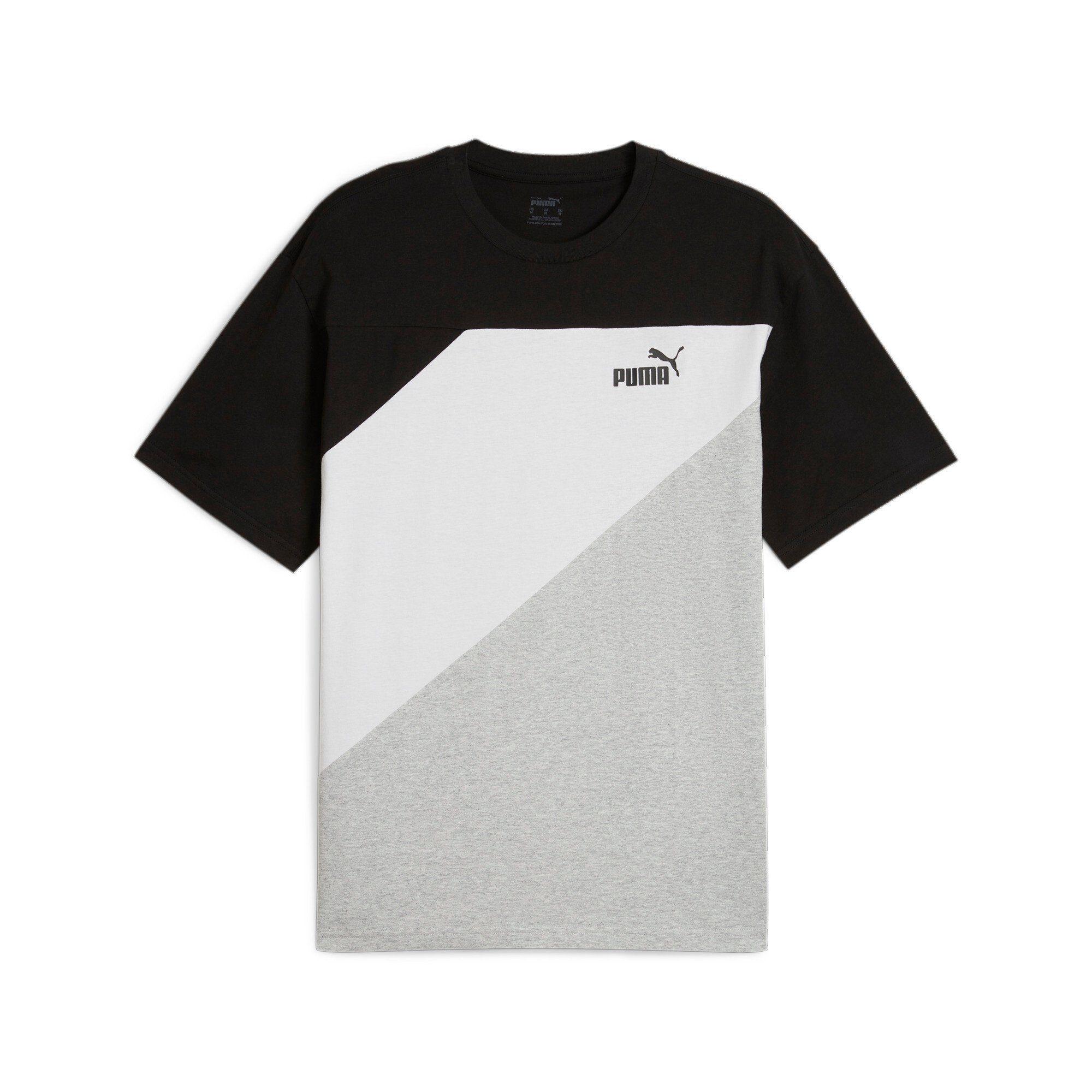 PUMA T-Shirt POWER COLORBLOCK TEE