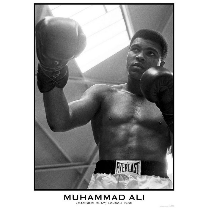Close Up Poster Muhammad Ali Poster London 1966 84 x 59 5 cm