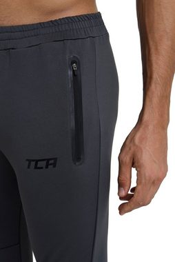 TCA Laufhose TCA Herren Jogginghose Quickdry mit Reißverschlusstaschen - Grau, XXL (1-tlg)