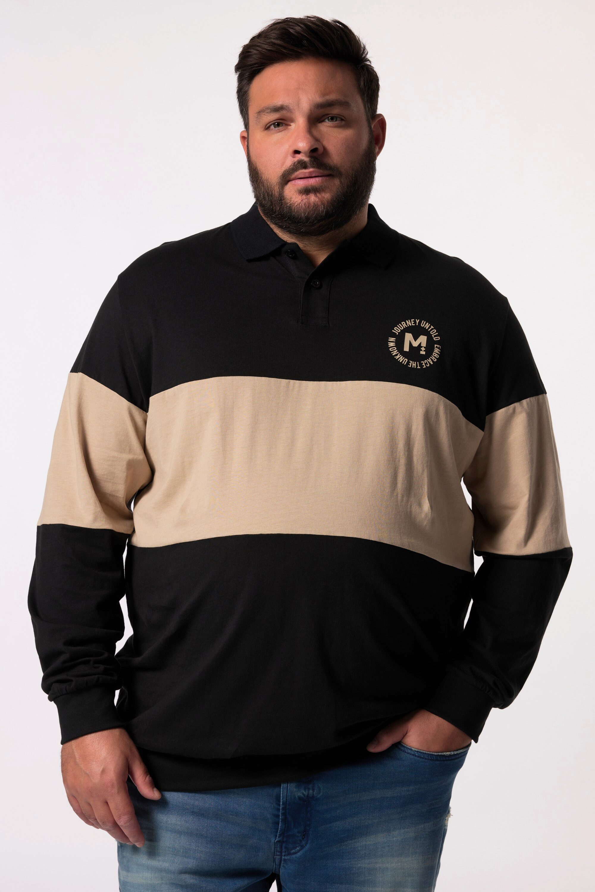 Men Plus Poloshirt Men+ Poloshirt Bauchfit günstig online kaufen