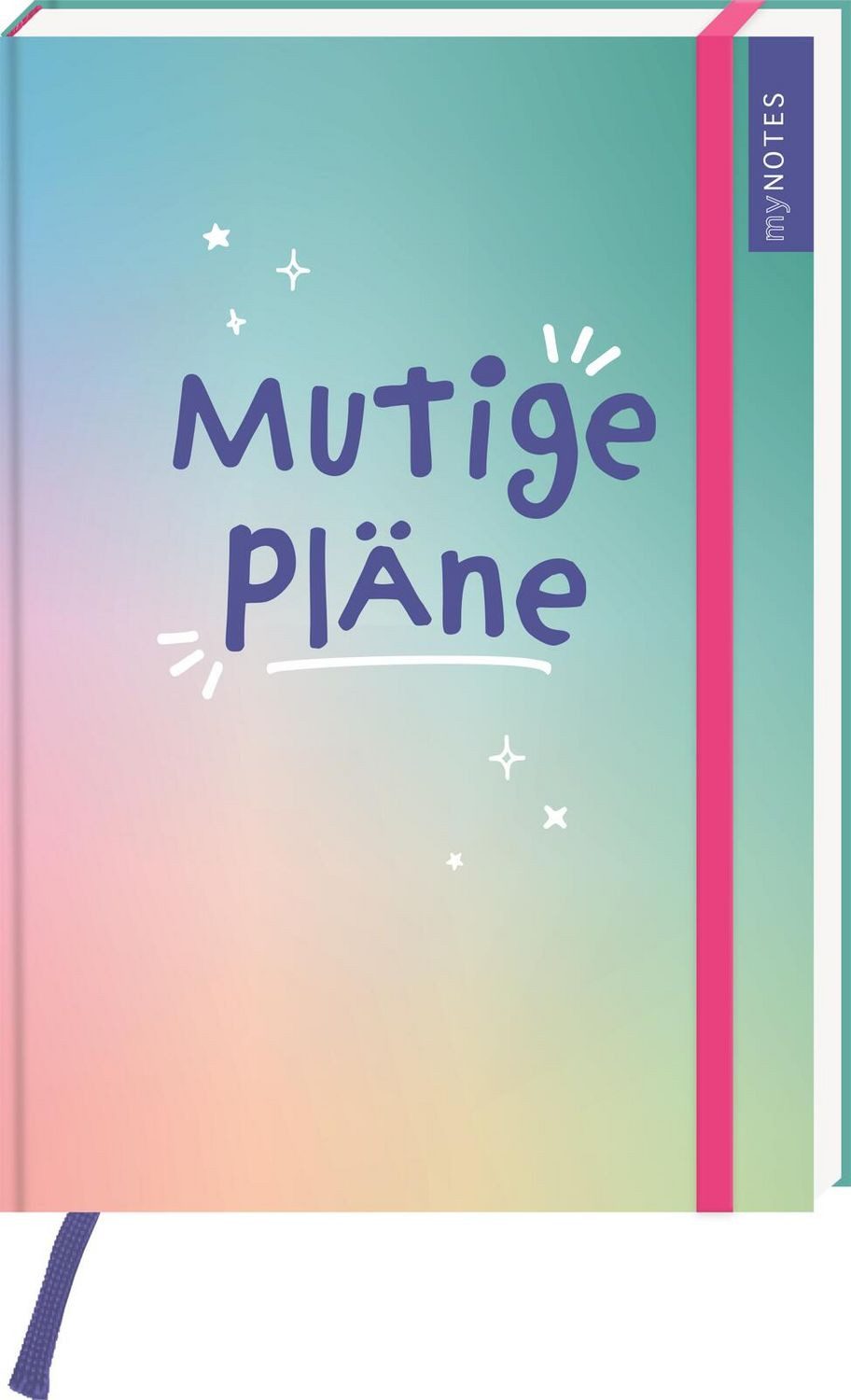 myNOTES Papeterie: Notizbuch A5 Mutige Pläne / diverse