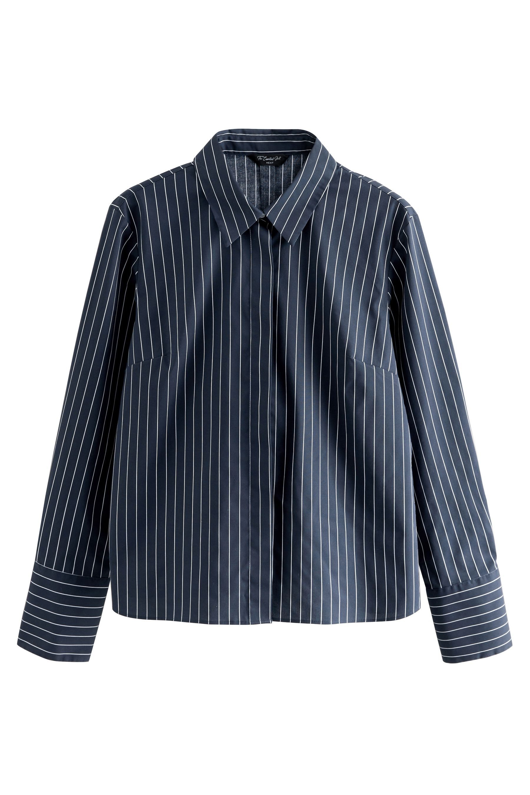 Next Langarmhemd Essential Langarmshirts mit Stretch günstig online kaufen