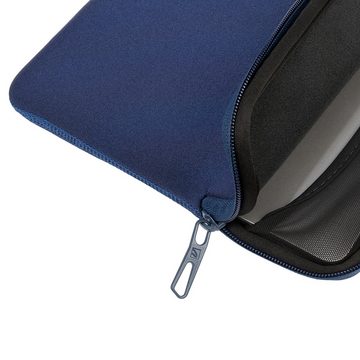 Tucano Laptop-Hülle Second Skin Elements, Neopren Schutzhülle, Blau 13 Zoll, MacBook Air 13 Zoll (2015-2017) / MacBook Pro 14 Zoll (2021-2023)