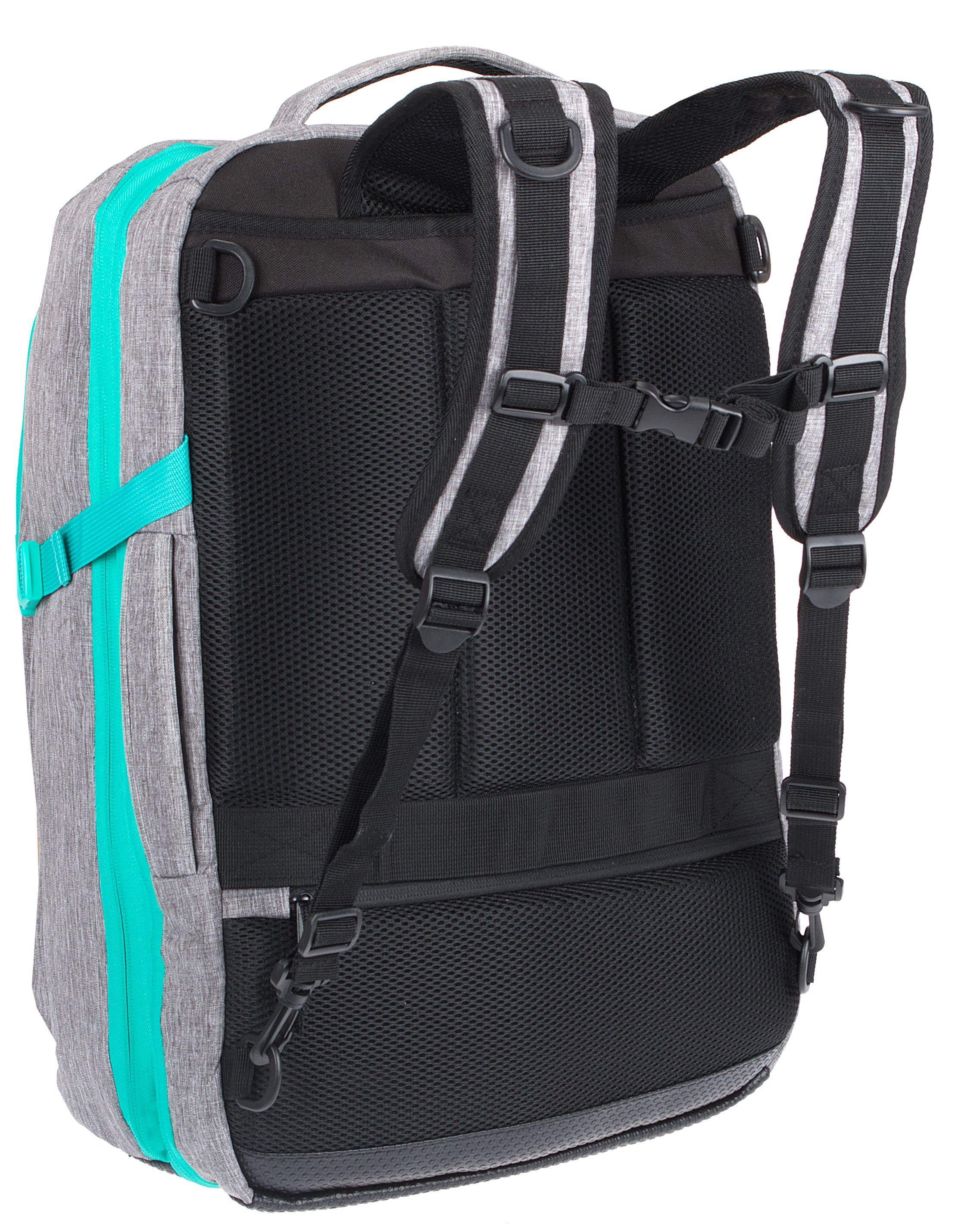 ELEPHANT Reiserucksack Flugzeug Handgepäck Fly Legends 12900, Kabinengepäck IATA Koffer-Rucksack Laptoprucksack Large