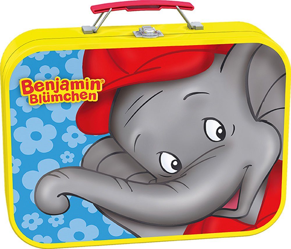 Schmidt Spiele Puzzle Puzzlebox Benjamin Blümchen, 4 Puzzleteile