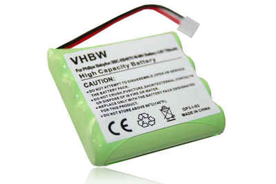 vhbw kompatibel mit Philips Babyphone SBC-EB4880 A1507, SBC-EB4870 L1308 Akku NiMH 700 mAh (4,8 V)