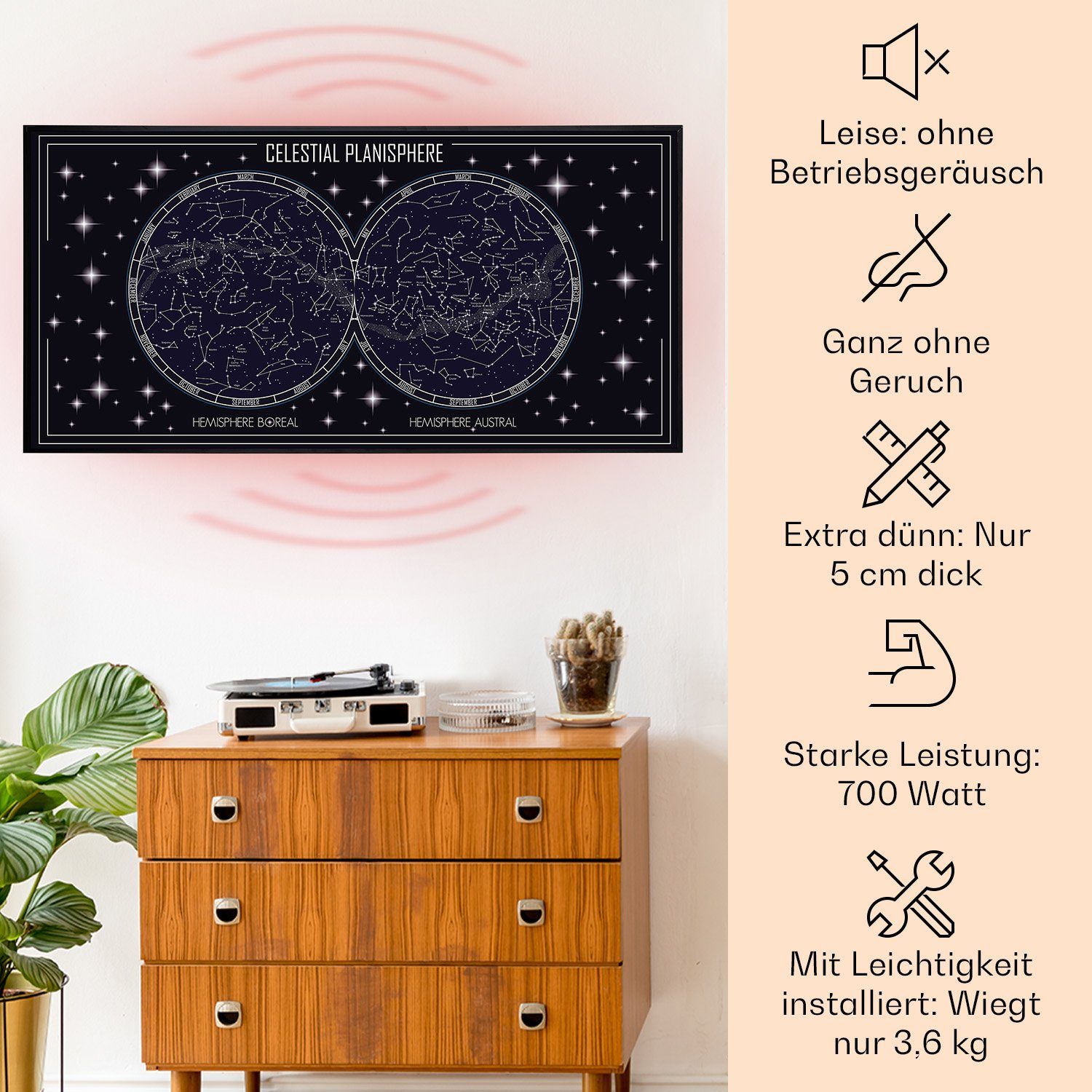 Klarstein Heizkörper Wonderwall Air Art Smart günstig online kaufen