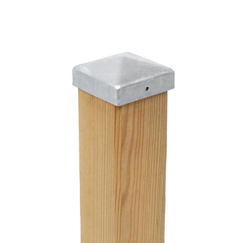 ROG-Gardenline Pfostenkappe (10 St), Stahl 71 x 71 mm