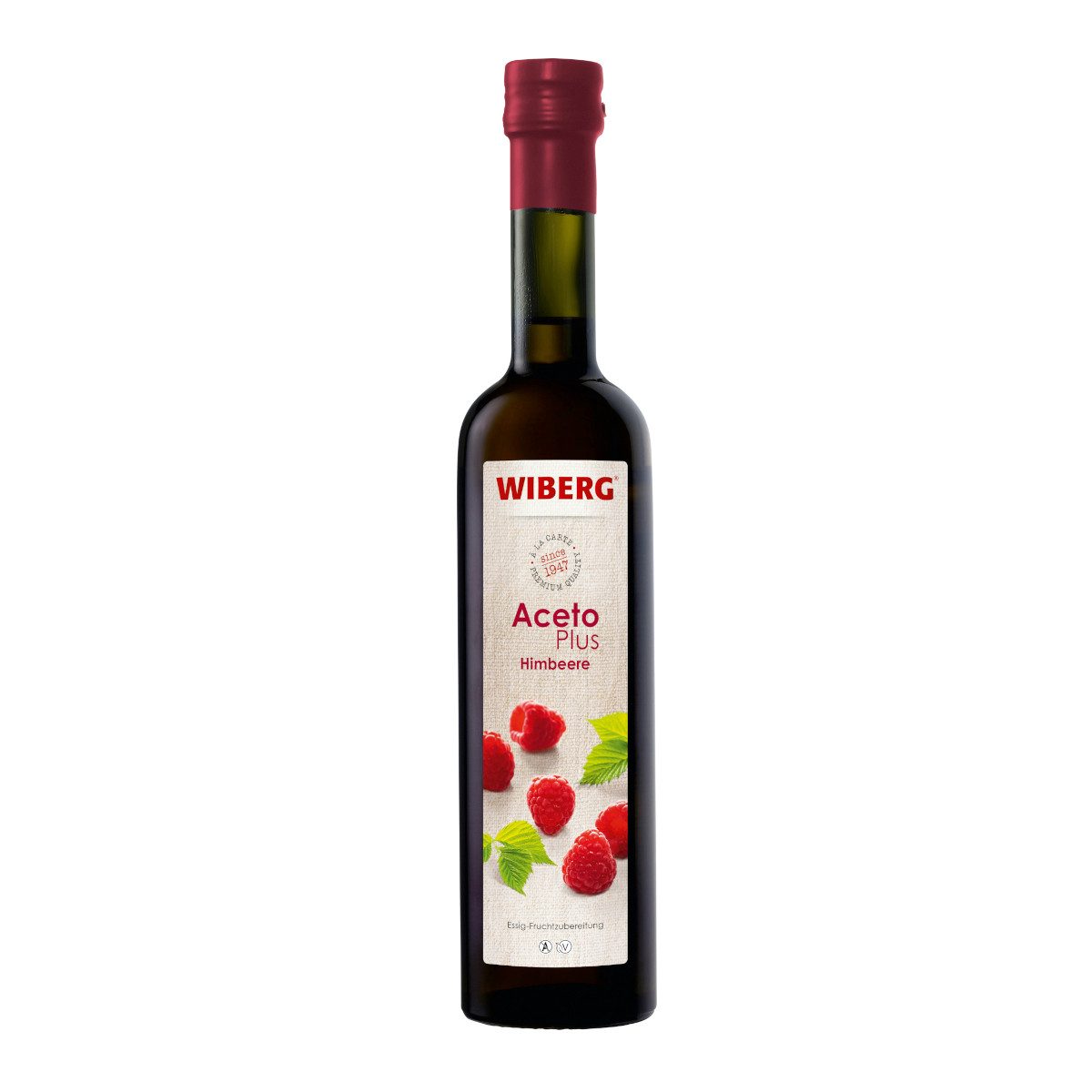 WIBERG Essig, Wiberg AcetoPlus Himbeere raffinierte Essigfruchtzubereitung 500ml