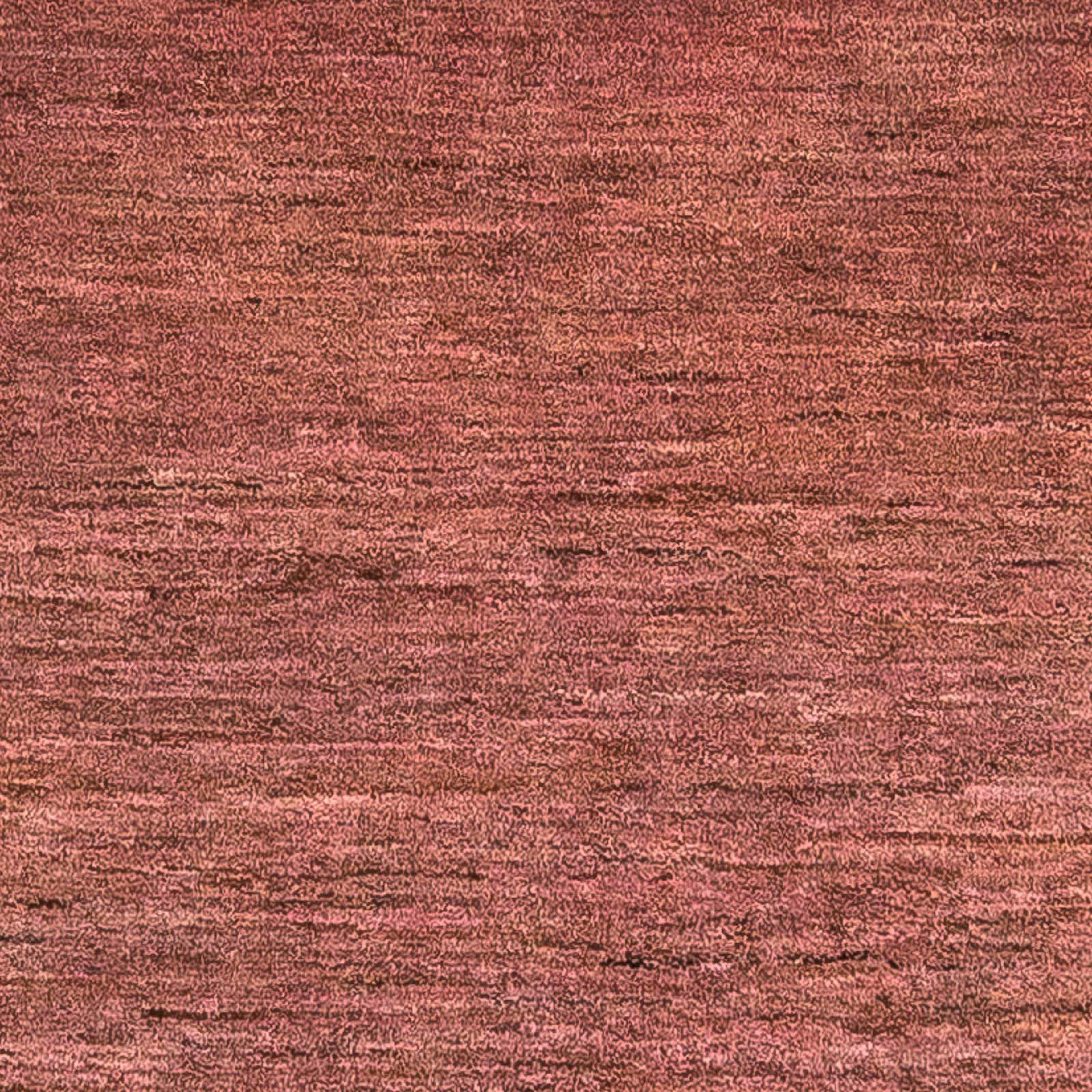 Wollteppich Gabbeh 156 - rechteckig, 105 mit fuchsia, Einzelstück mm, morgenland, cm Indus Handgeknüpft, Zertifikat x - 18 Wohnzimmer, Höhe: 