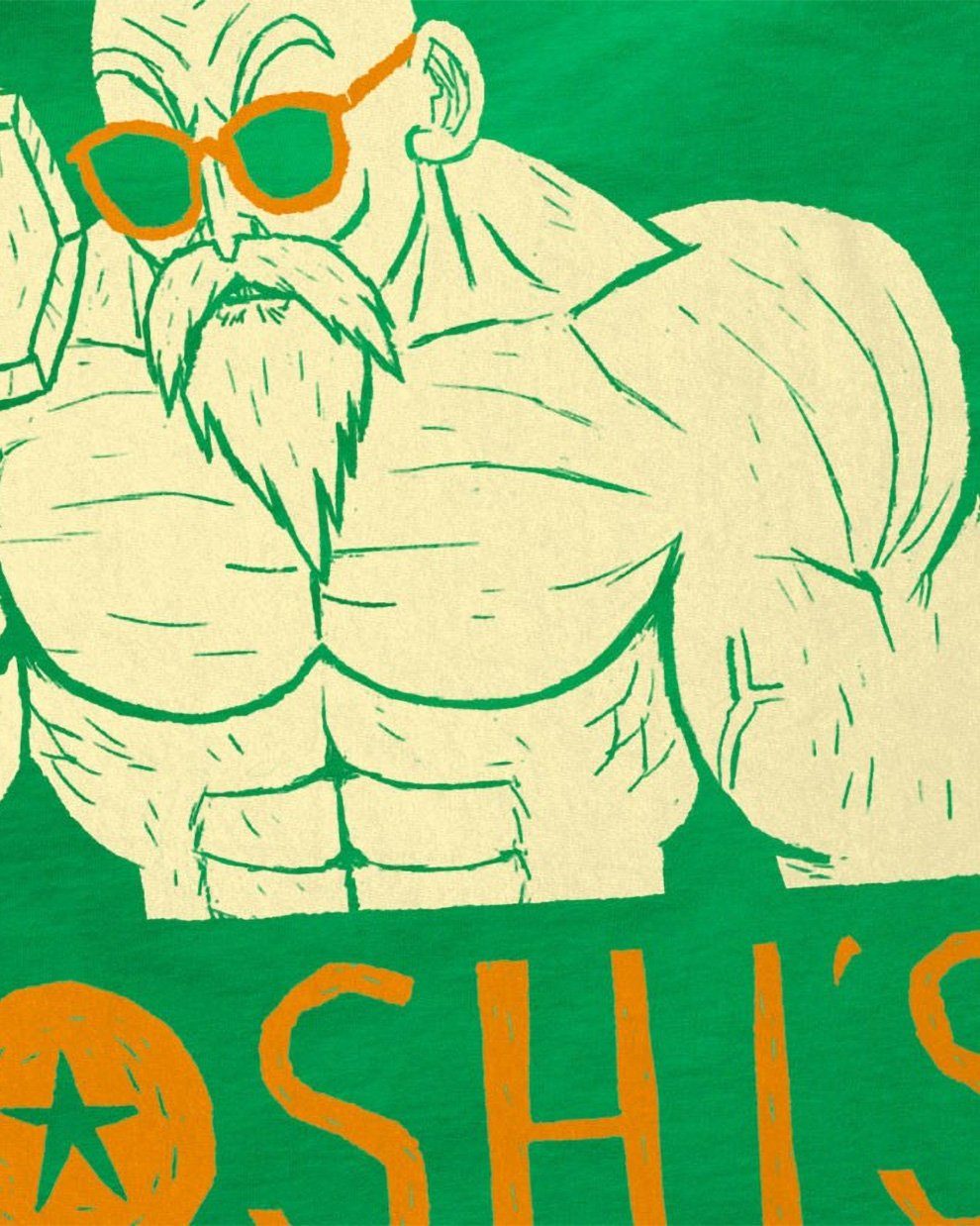 style3 T-Shirt Roshis Gym super dragonball günstig online kaufen