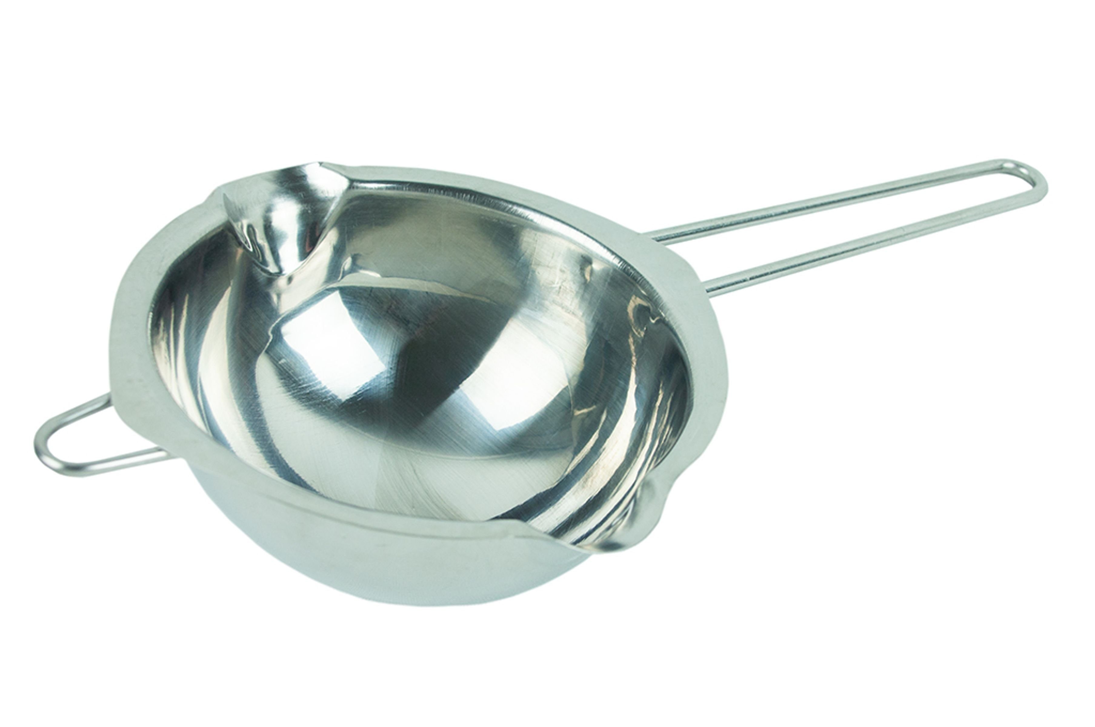 Schale Edelstahl Wasserbad Schmelzschale Schmelztopf Topf Wasserbadschüssel
