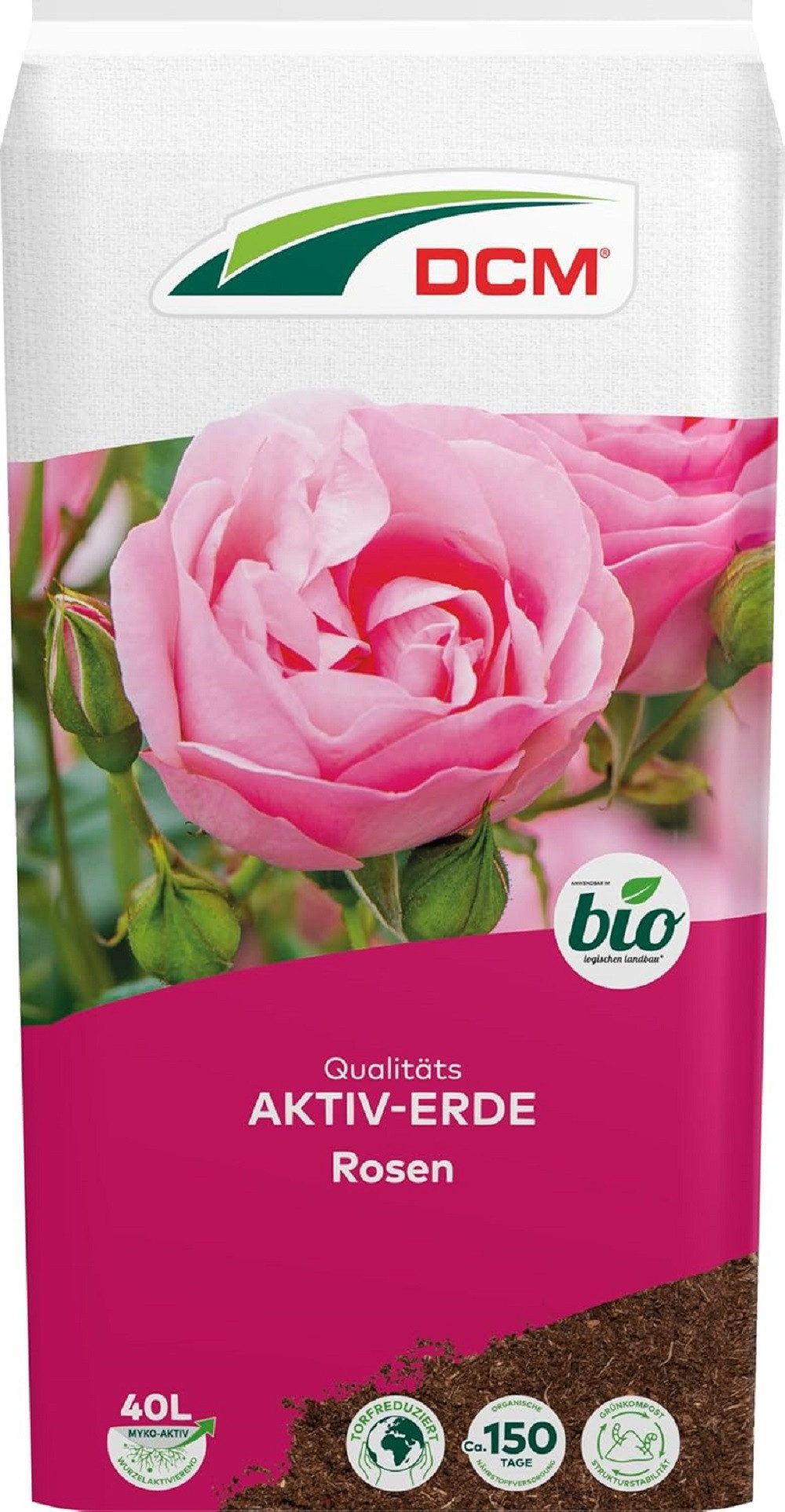 Cuxin DCM Blumenerde Cuxin DCM Aktiv-Erde Rosenerde 40 Liter