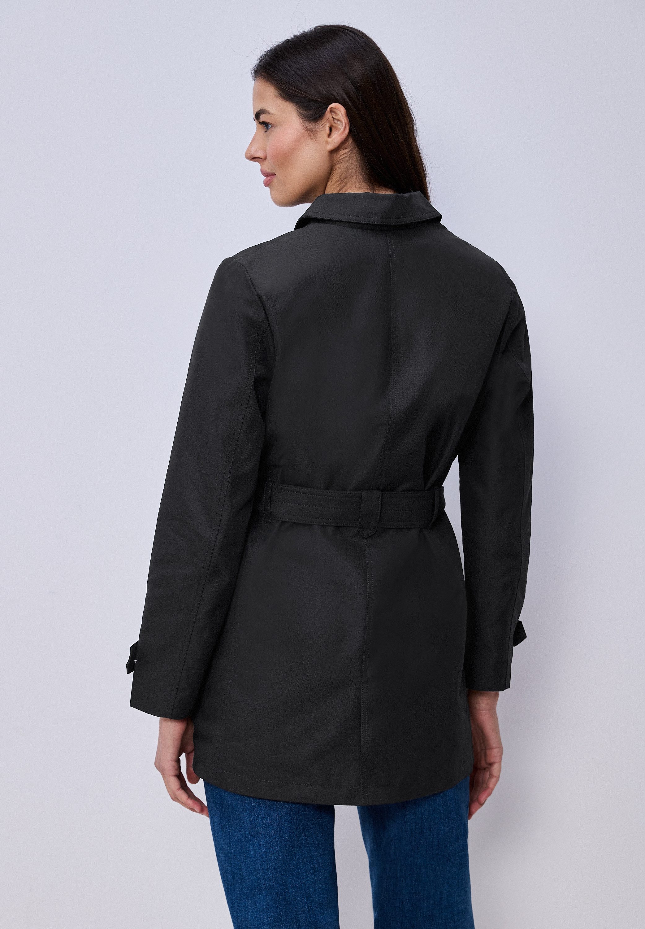 STREET ONE Outdoorjacke im soften Baumwoll-Mix