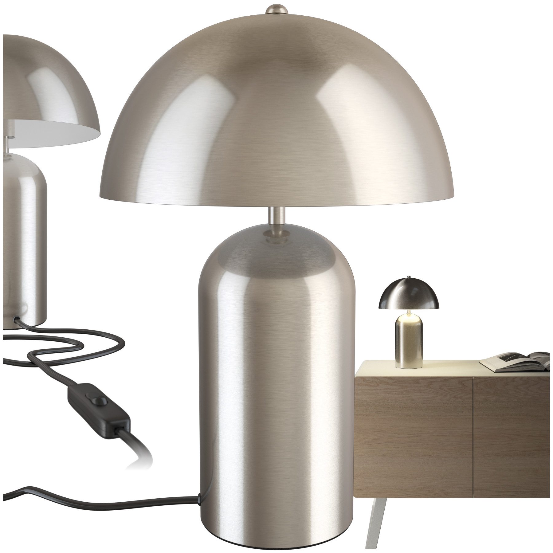 tectake Schreibtischlampe Retro-Tischlampe, Kleine Retro-Tischleuchte im günstig online kaufen