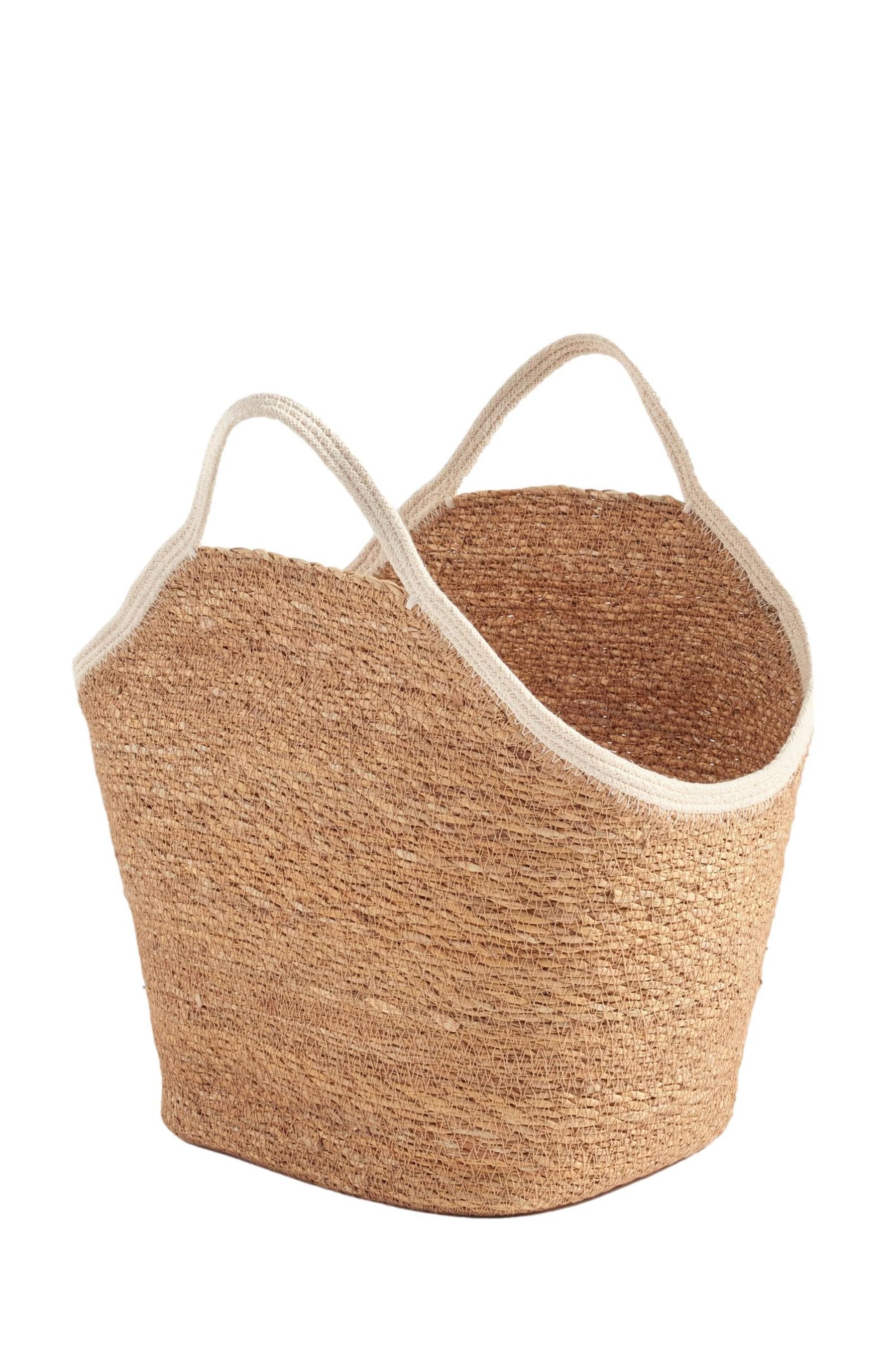 Next Aufbewahrungskorb Schmale Aufbewahrungskörbe aus Seegras (1 St)