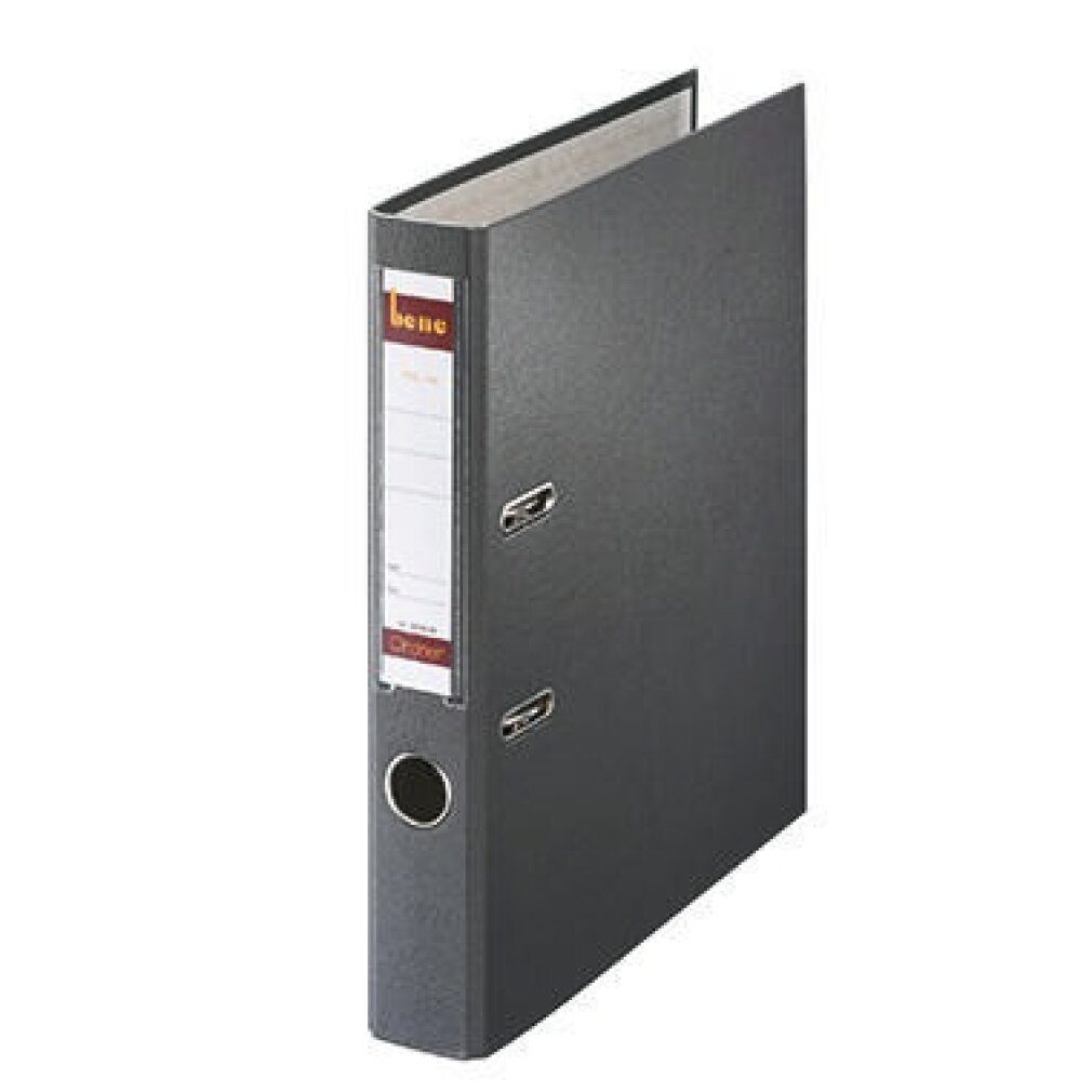 bene Aktenordner 291600sch No.1 Plastic Folder A4, Slate