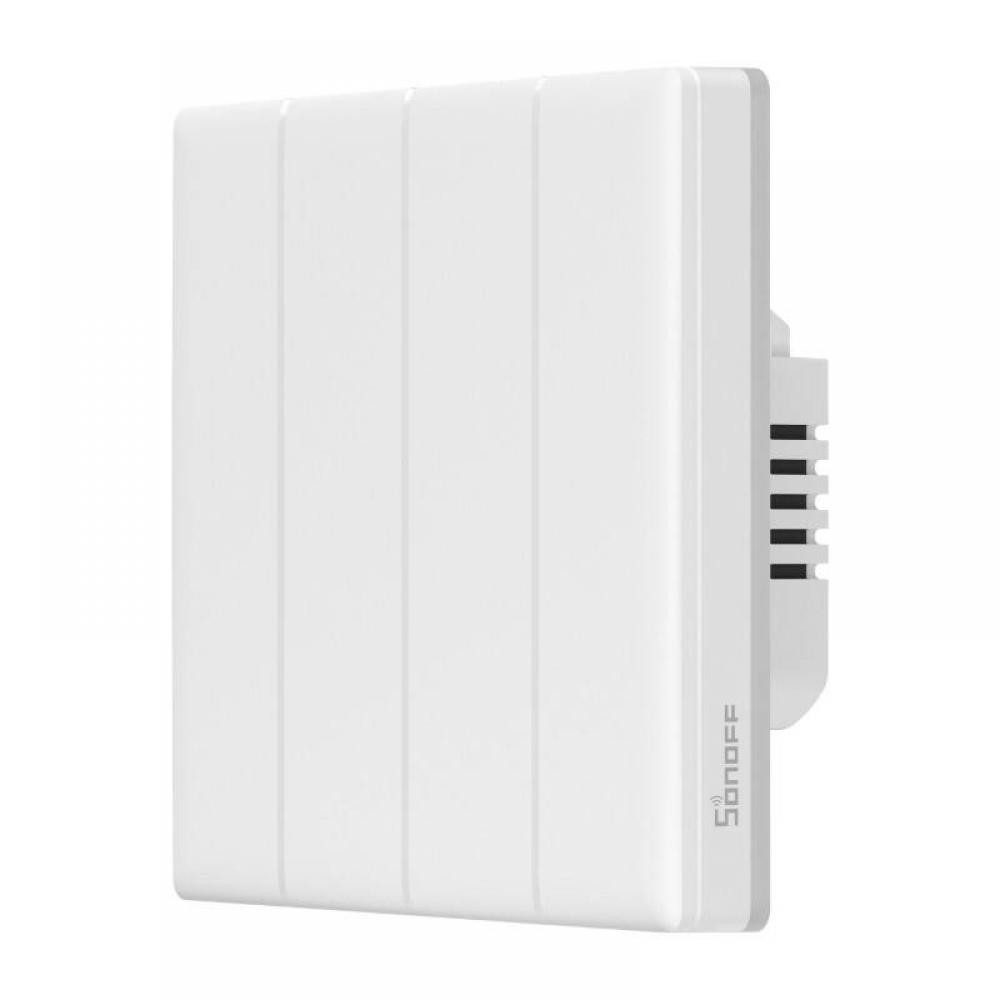 Sonoff Sonoff TX-T5-T4C Smart Touch Switch, 4-Kanal Wand-Schaltaktor, mit RGB Wandtaster