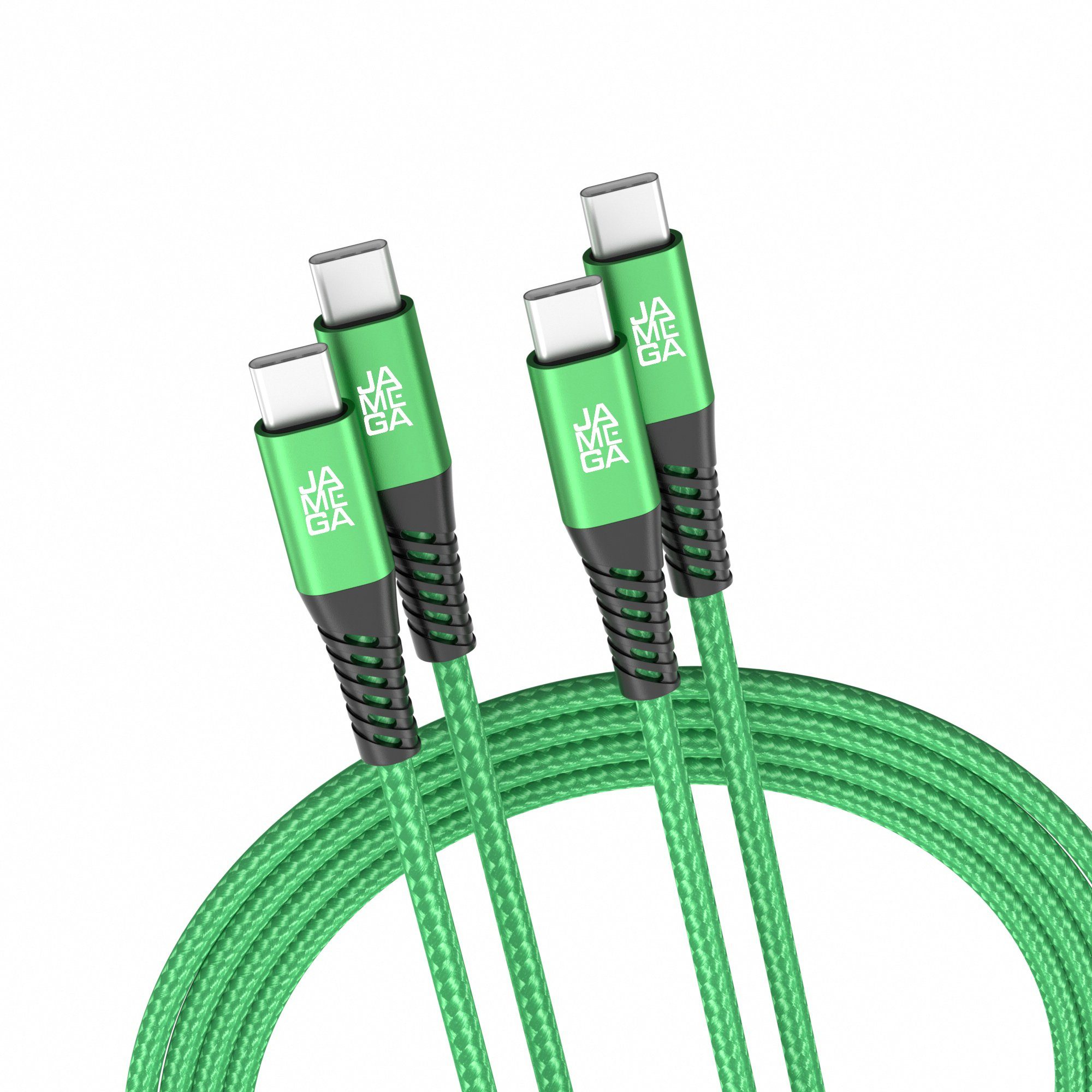USB-C zu USB-C Kabel 480mbps 60W mit Metall Stecker Robustes Kabel in USB-Kabel